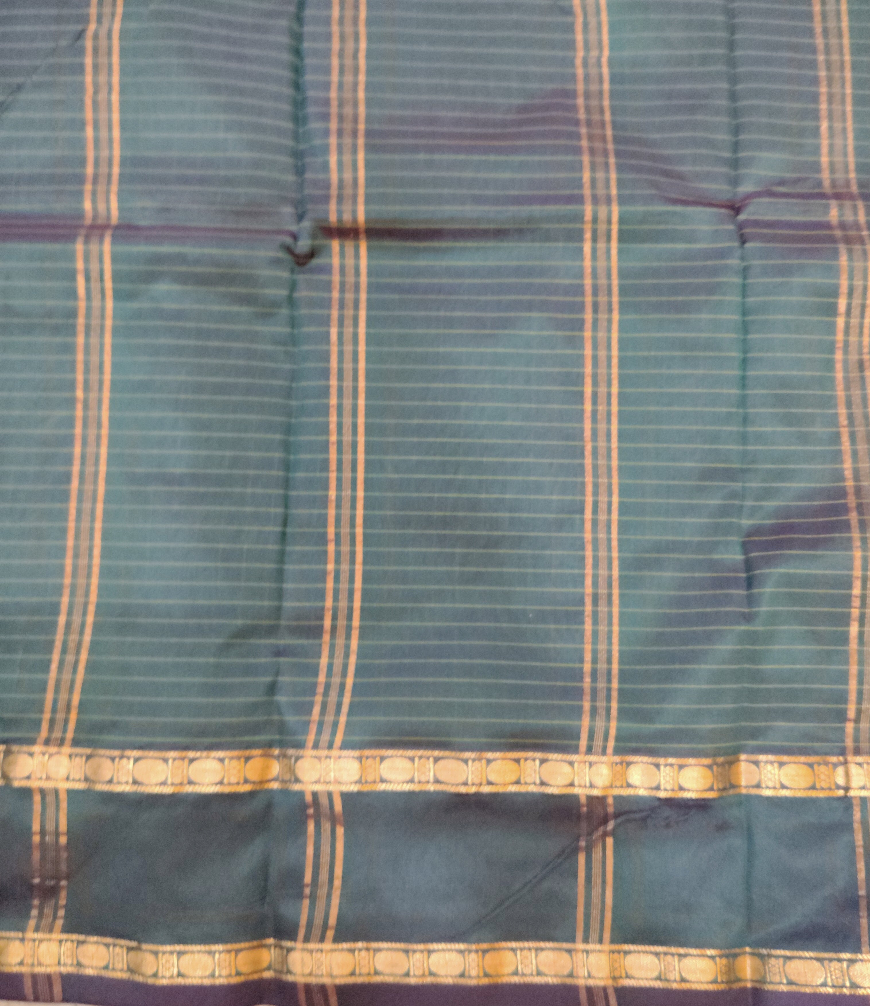 China silk checked 6Yards