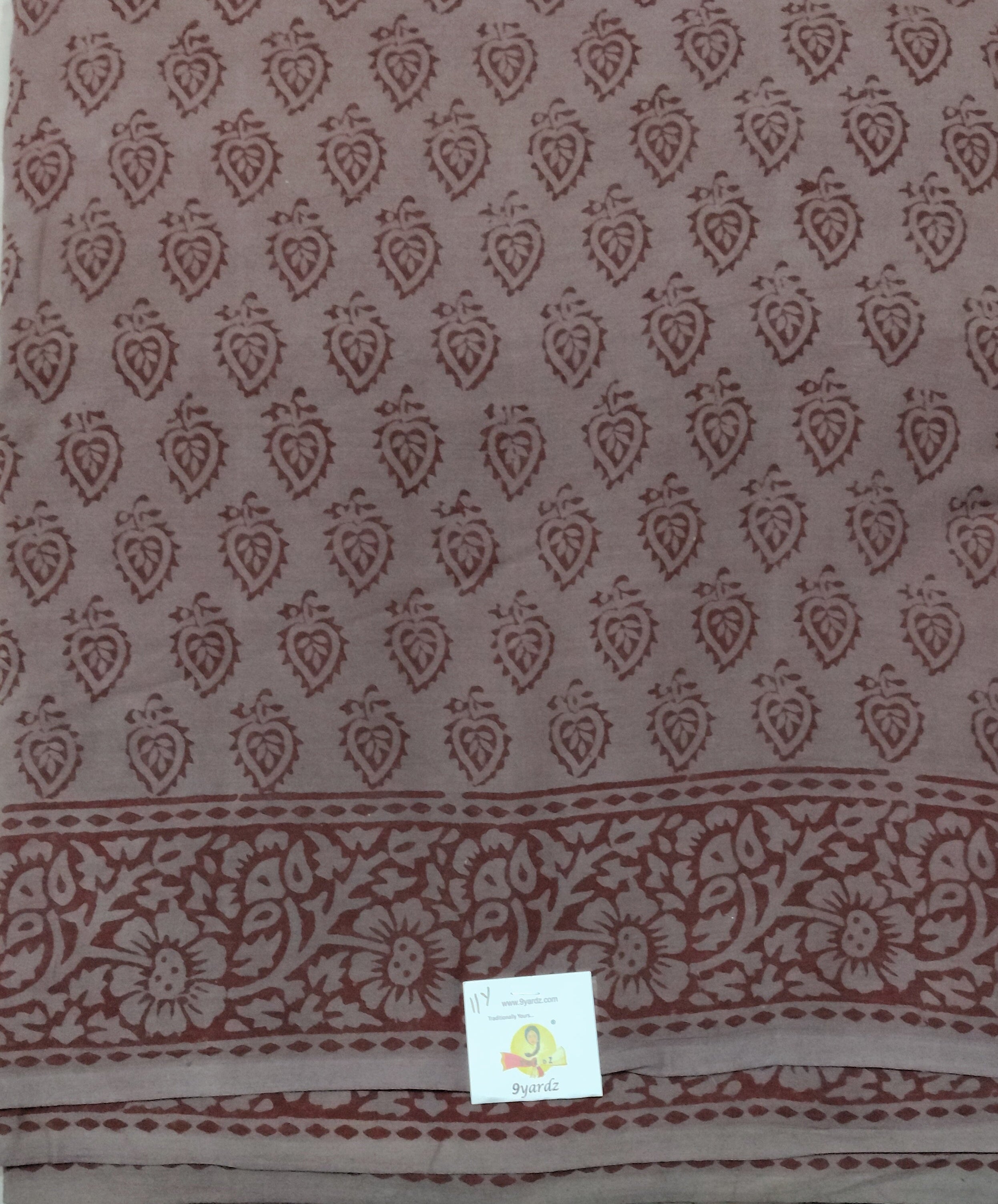 Baag/soft cotton Madisar 11 yards