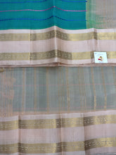 Load image into Gallery viewer, Pure silk cotton -Korvai 10yards madisar