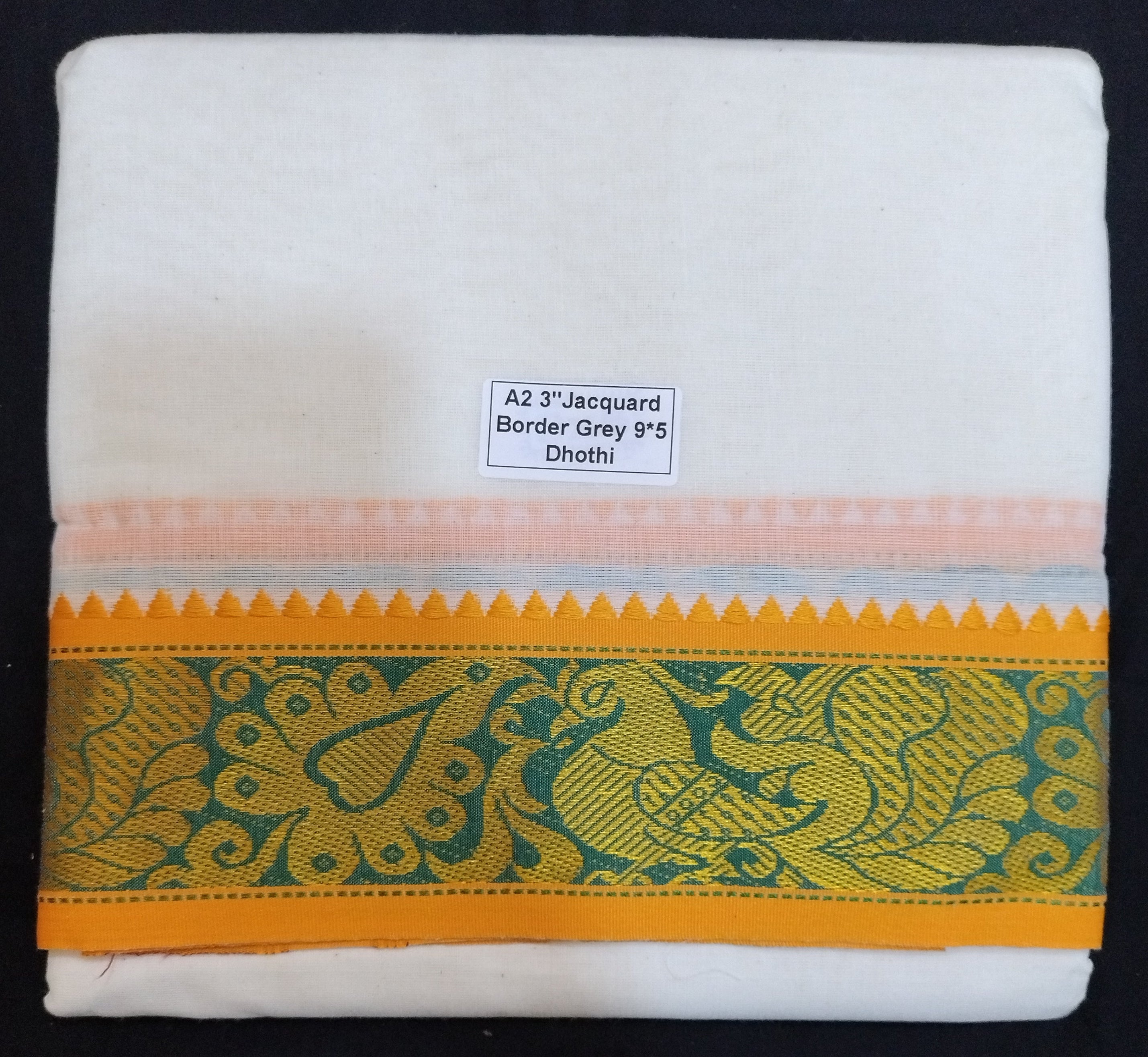 Cotton Dhothi Unbleached 9*5