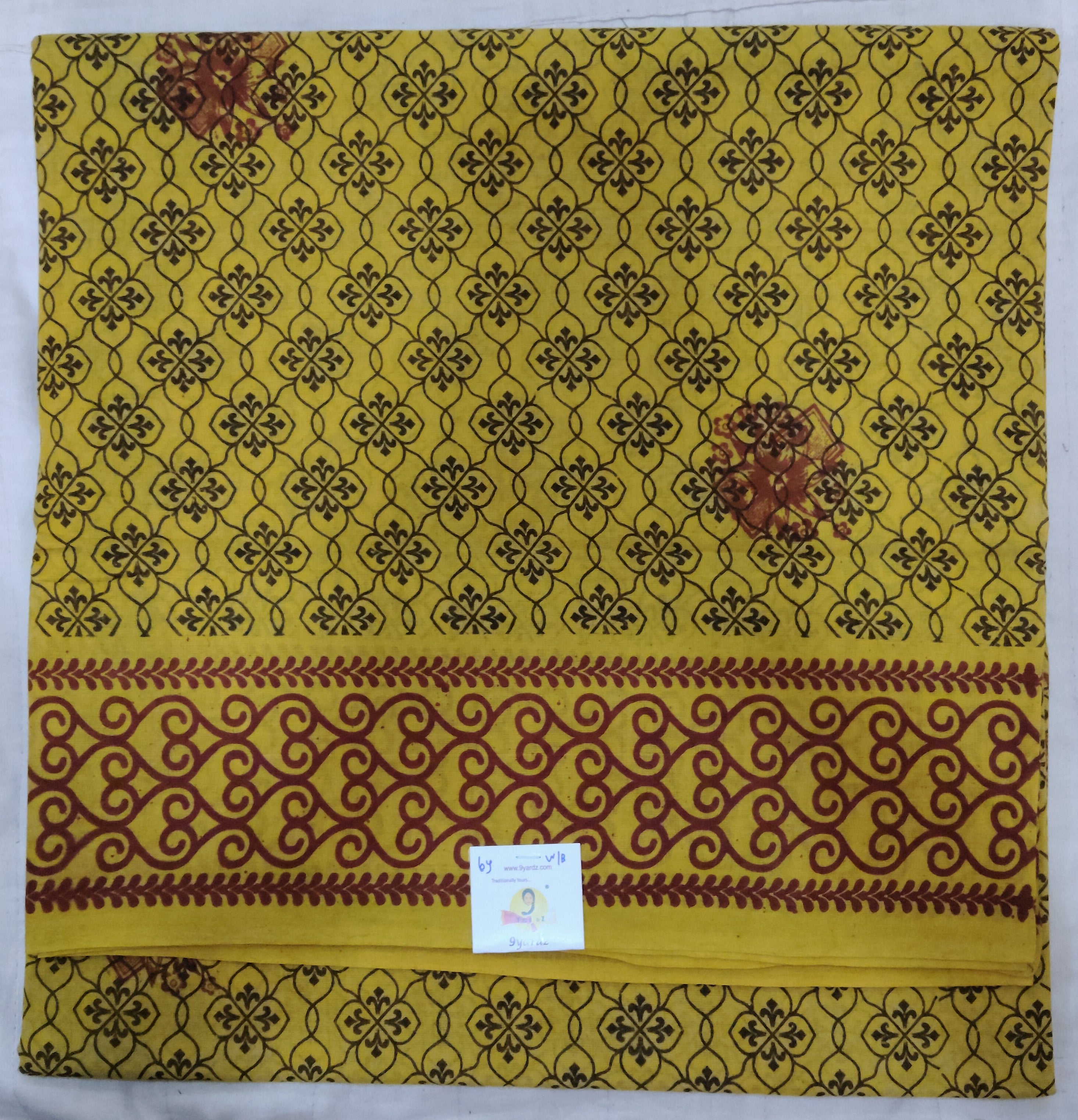 Sungudi cotton 6 yards