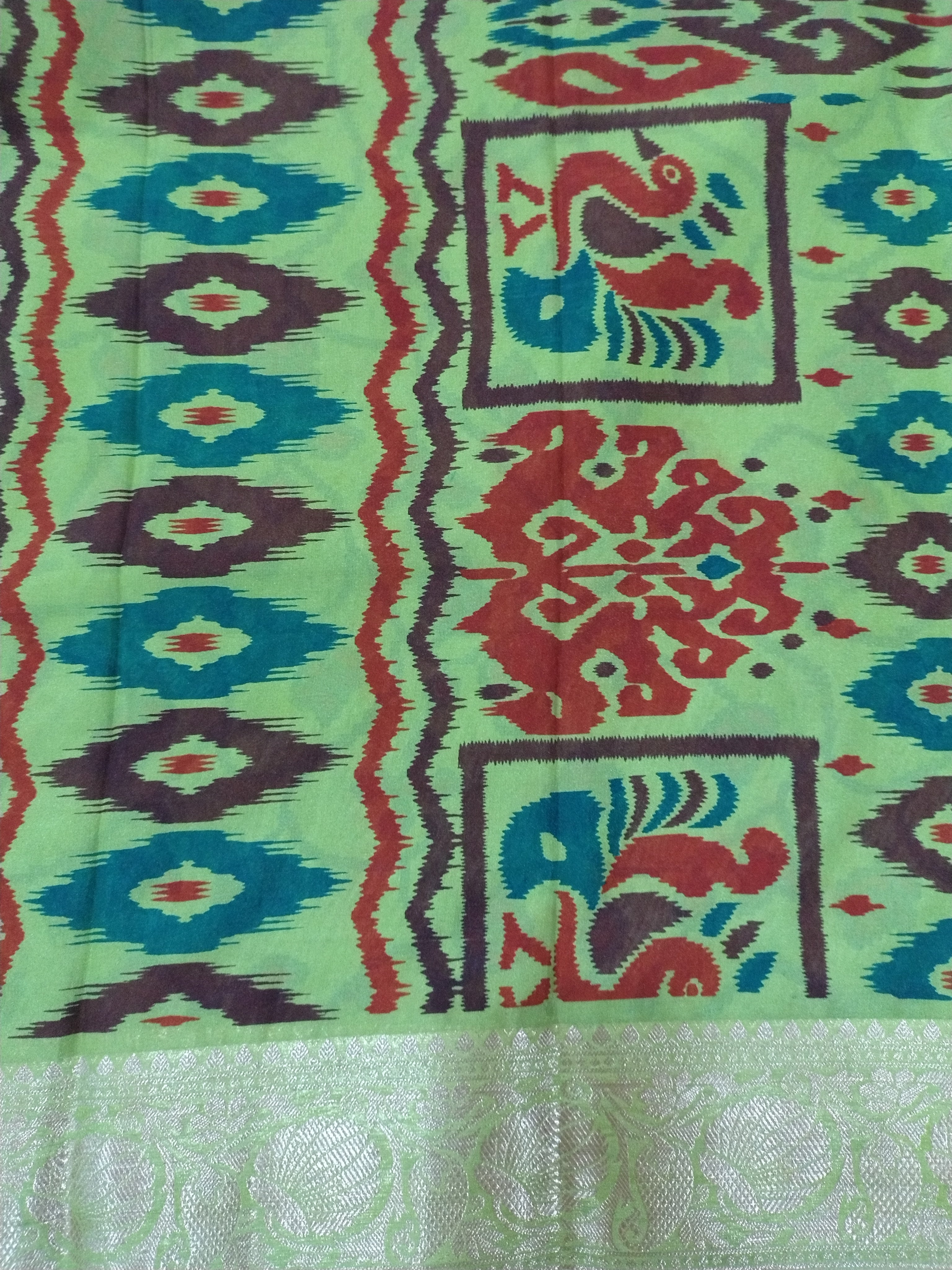 Printed Silk 9.5yards