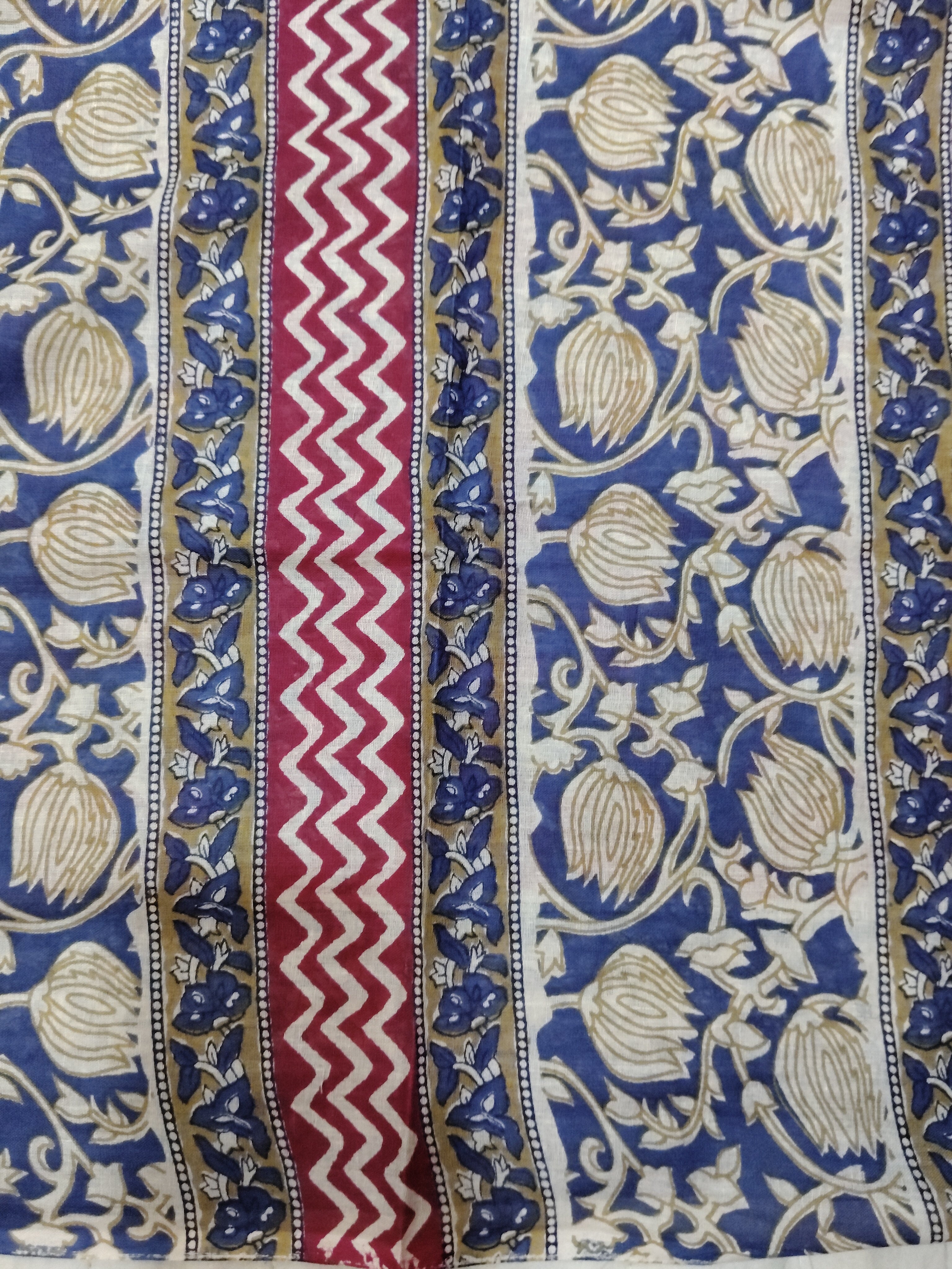 Soft Cotton Bathik saree 6yardz