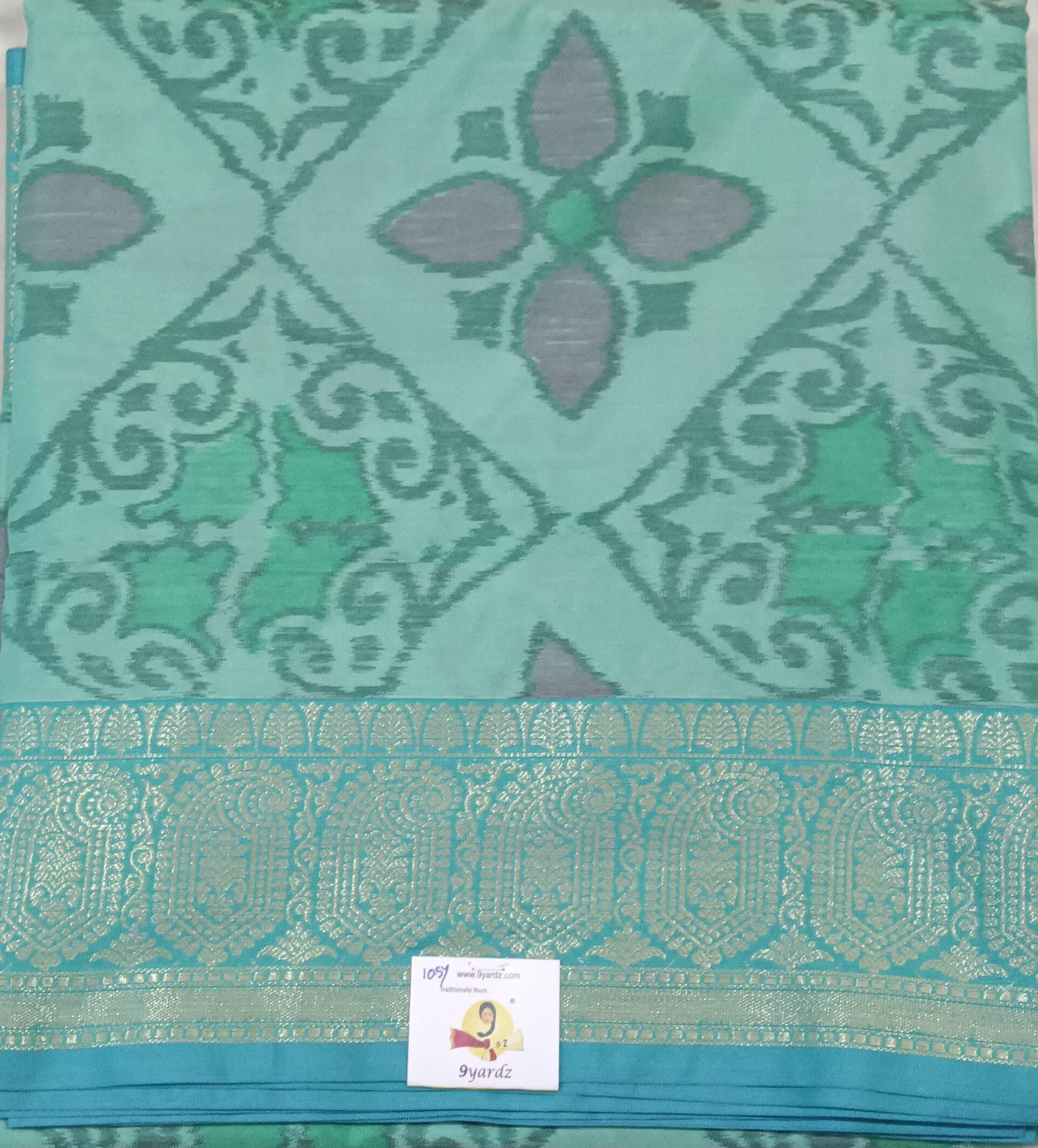 Ikkat semi silk madisar