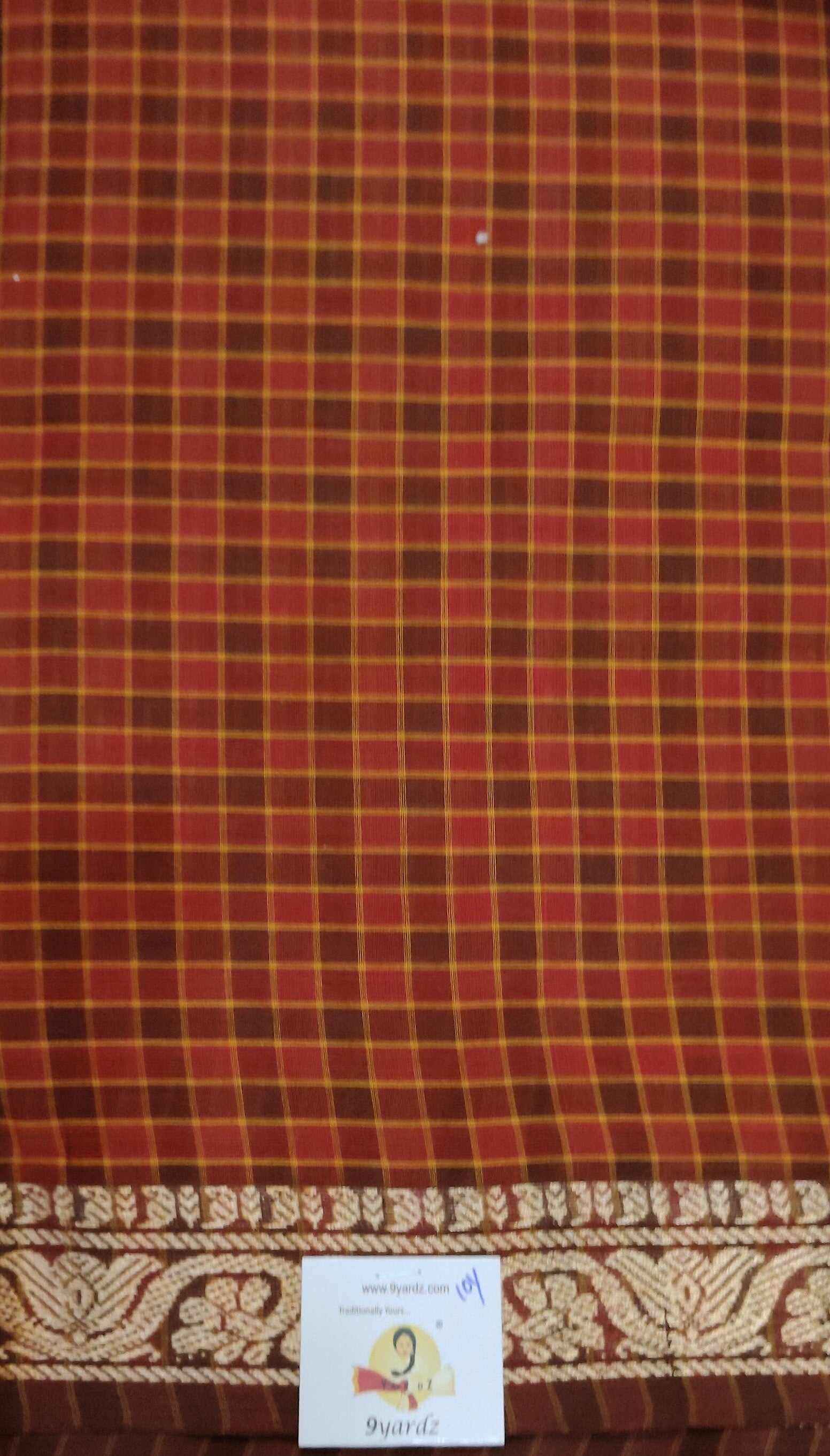 Chettinadu / Karaikudi cotton 10. yards madisar
