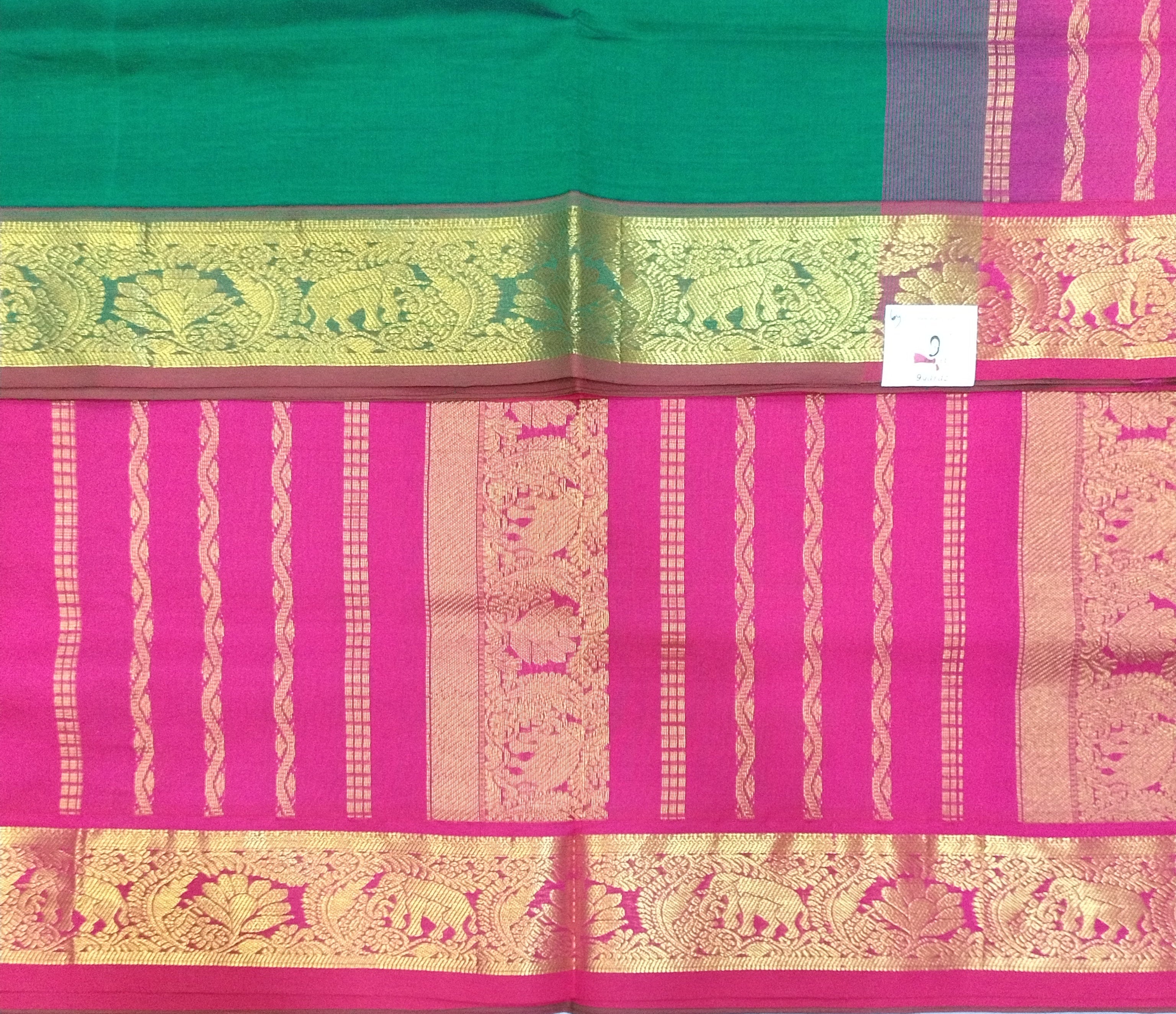 Semi silk Plain 6Yards