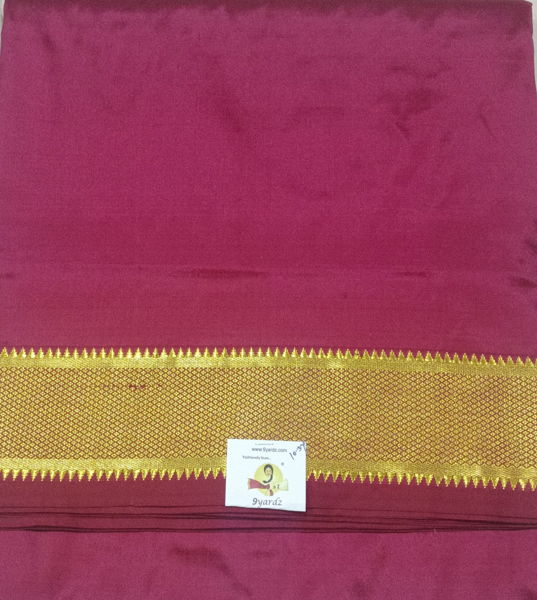 Pure silk madisar 10.5y yards