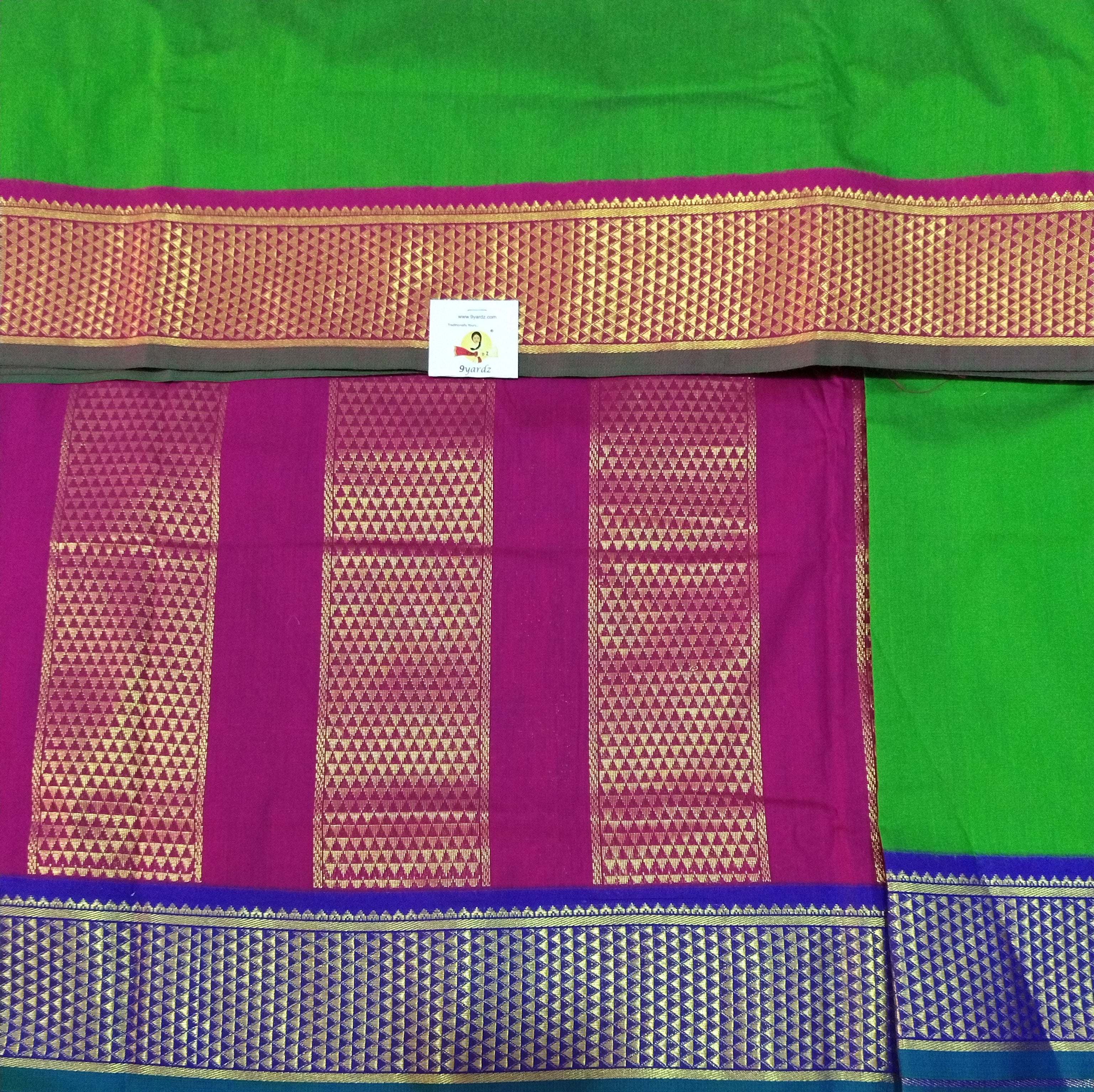 Akshaya cotton 11.5 yards madisar