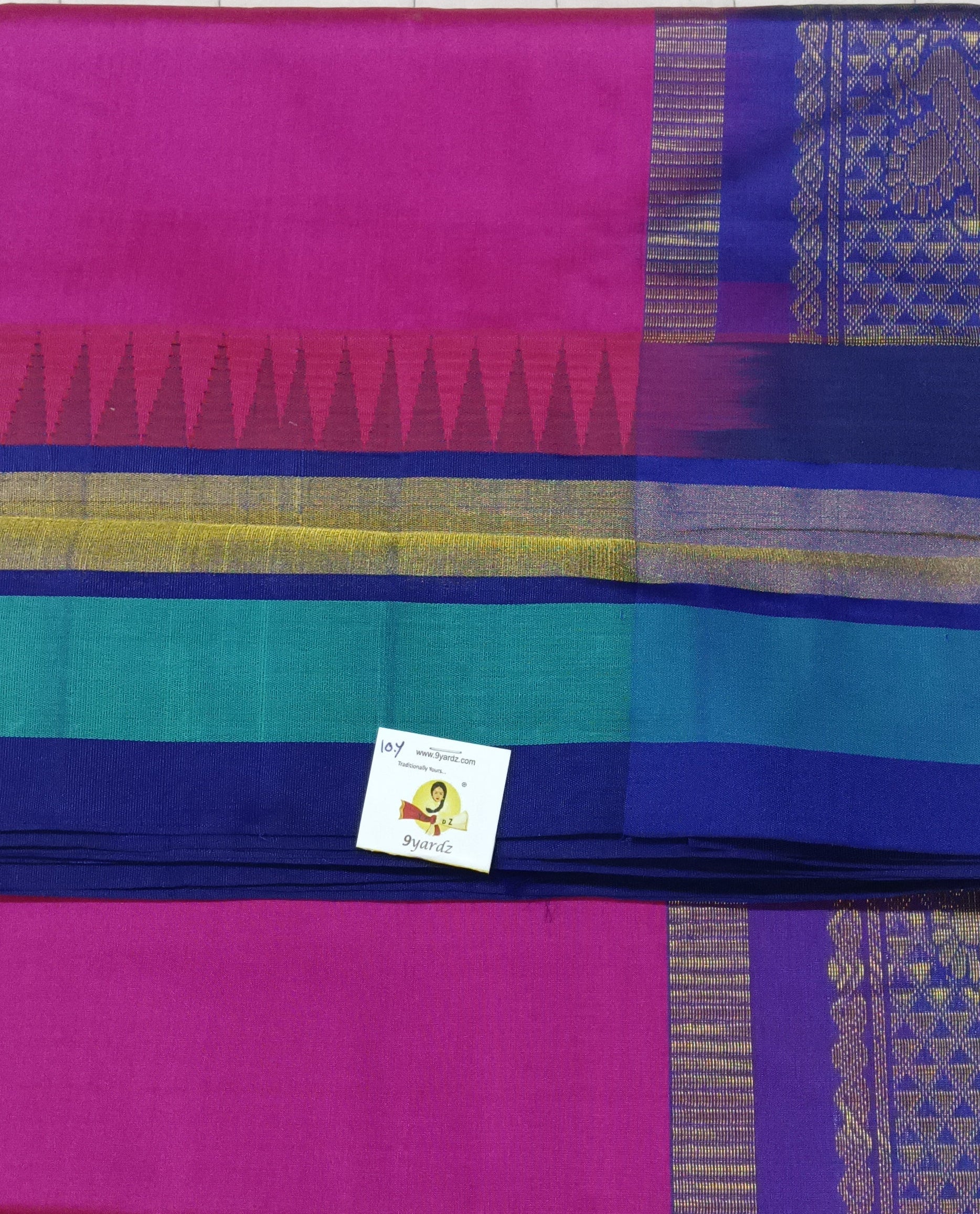 Semi Silk cotton Korvai Madisar