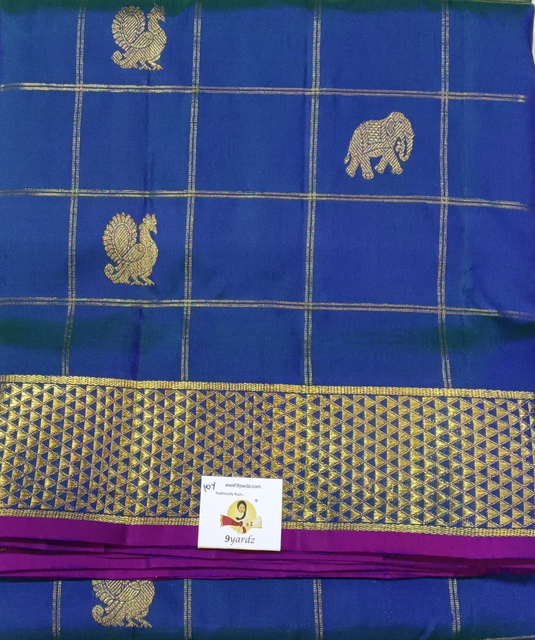 Pure silk madisar 10yards
