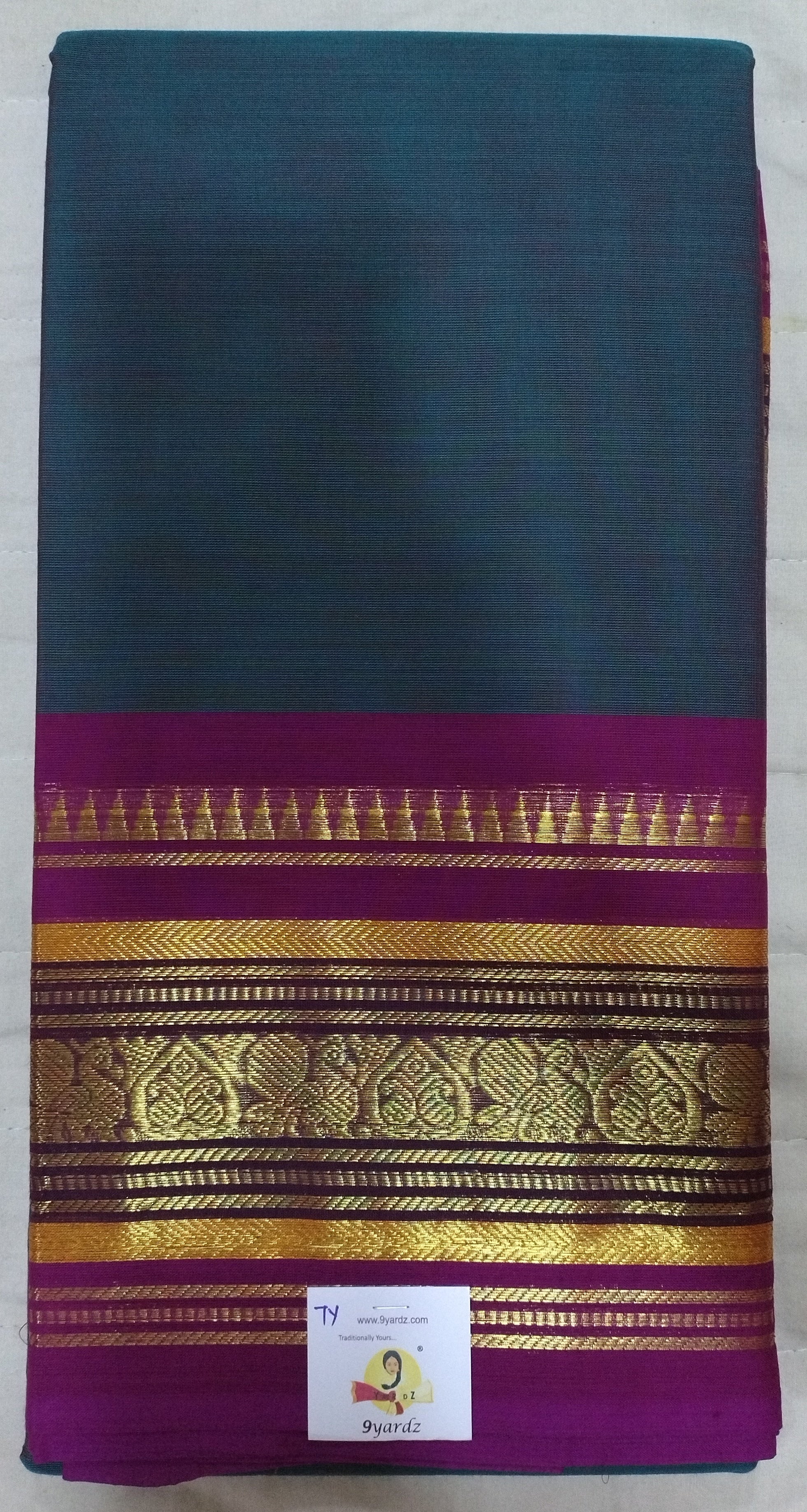 Chettinadu cotton 7yardz