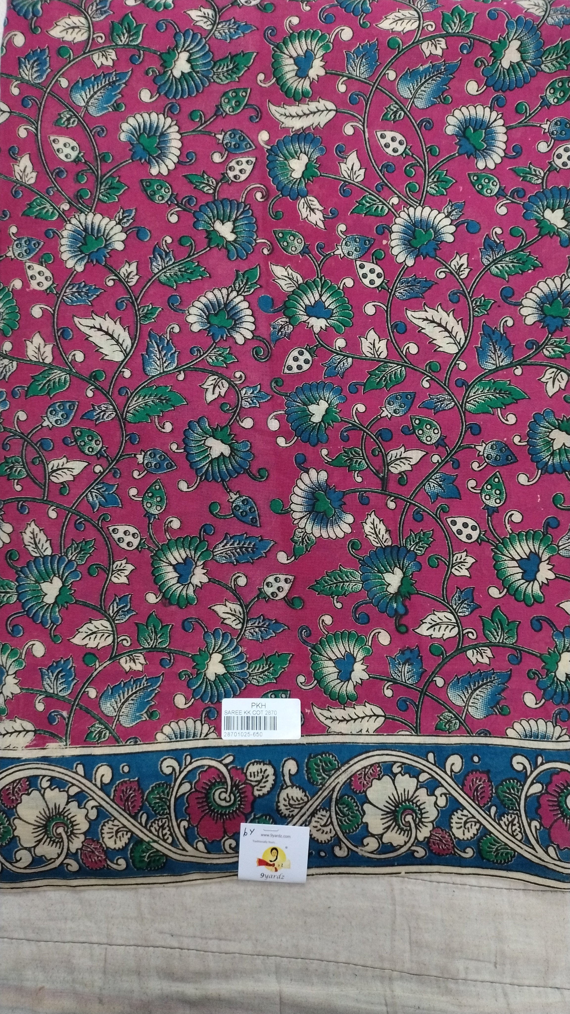 Kalamkari cotton 6yardz