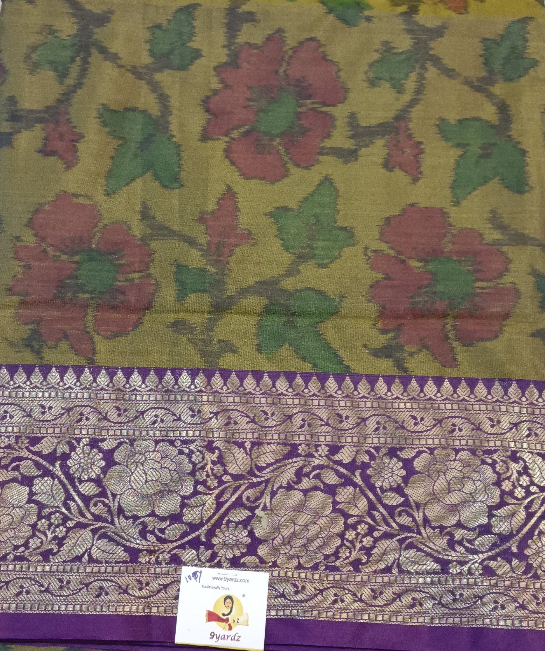 Ikkat semi silk madisar