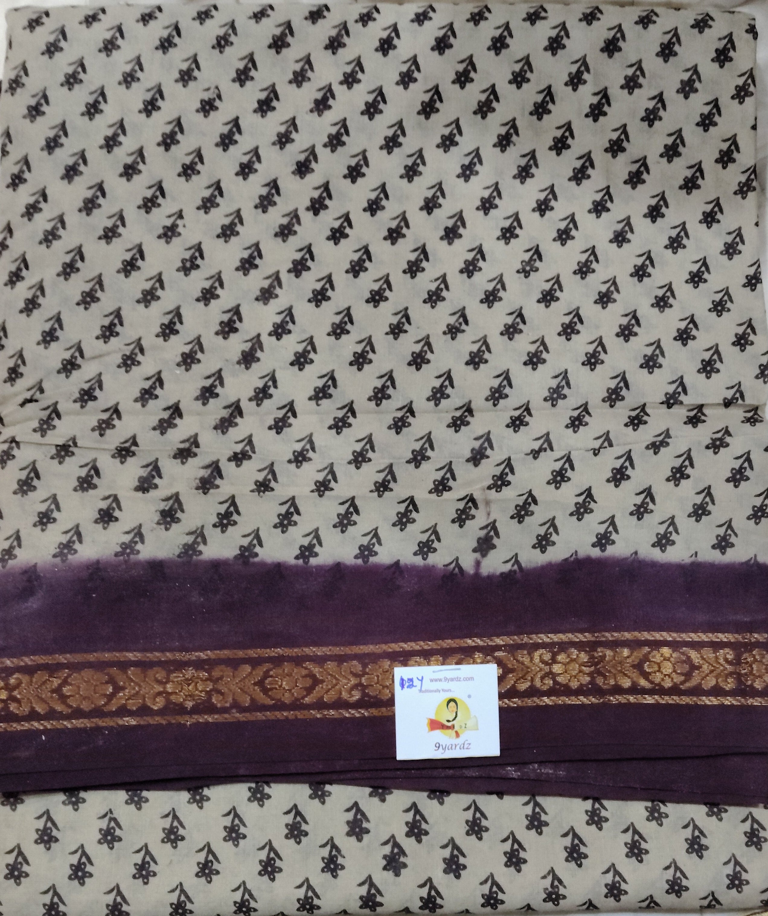 Sungudi cotton 12 yardz