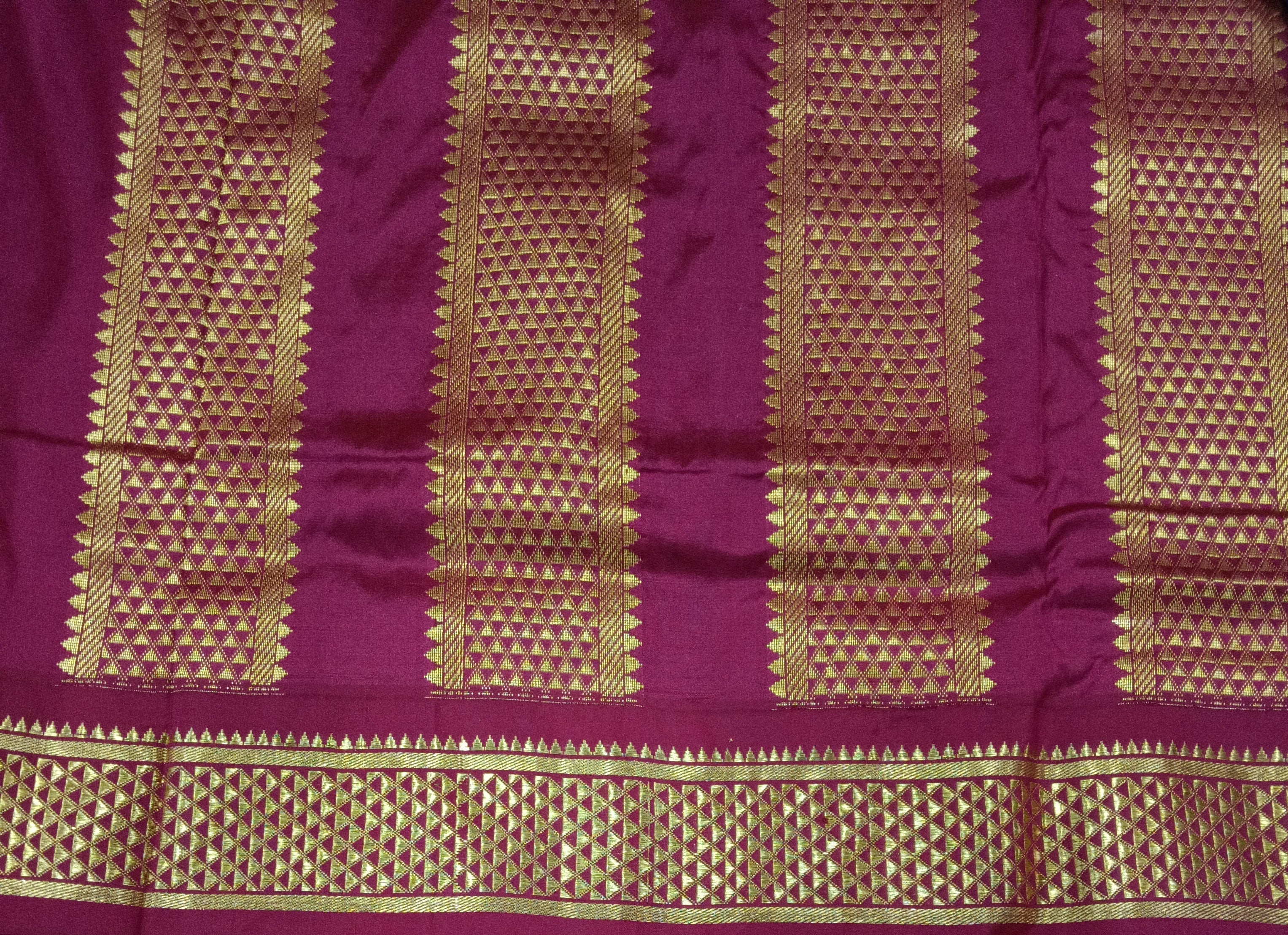 Pure silk madisar 10.5yards