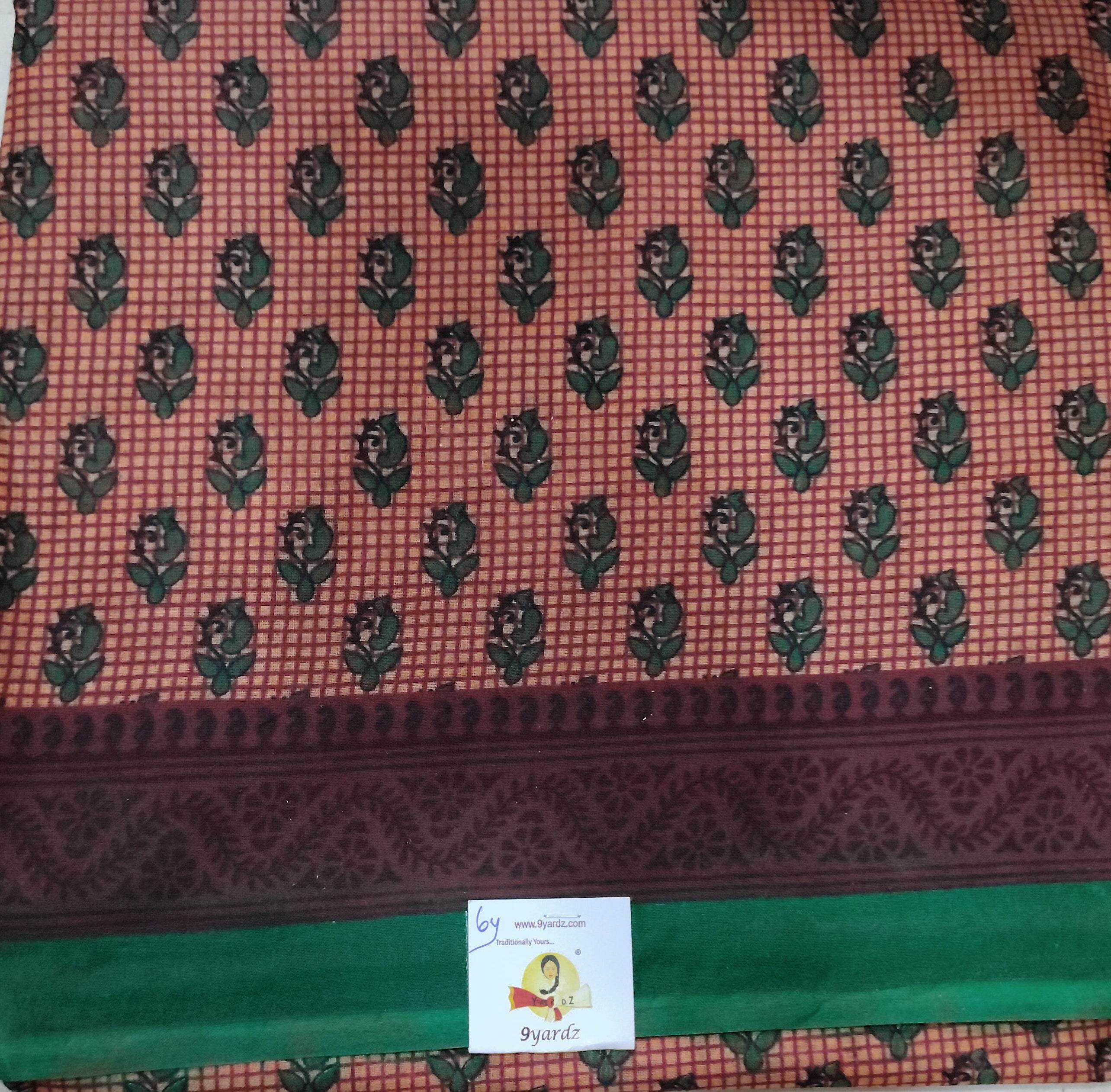 Erode cotton 5.5 metres