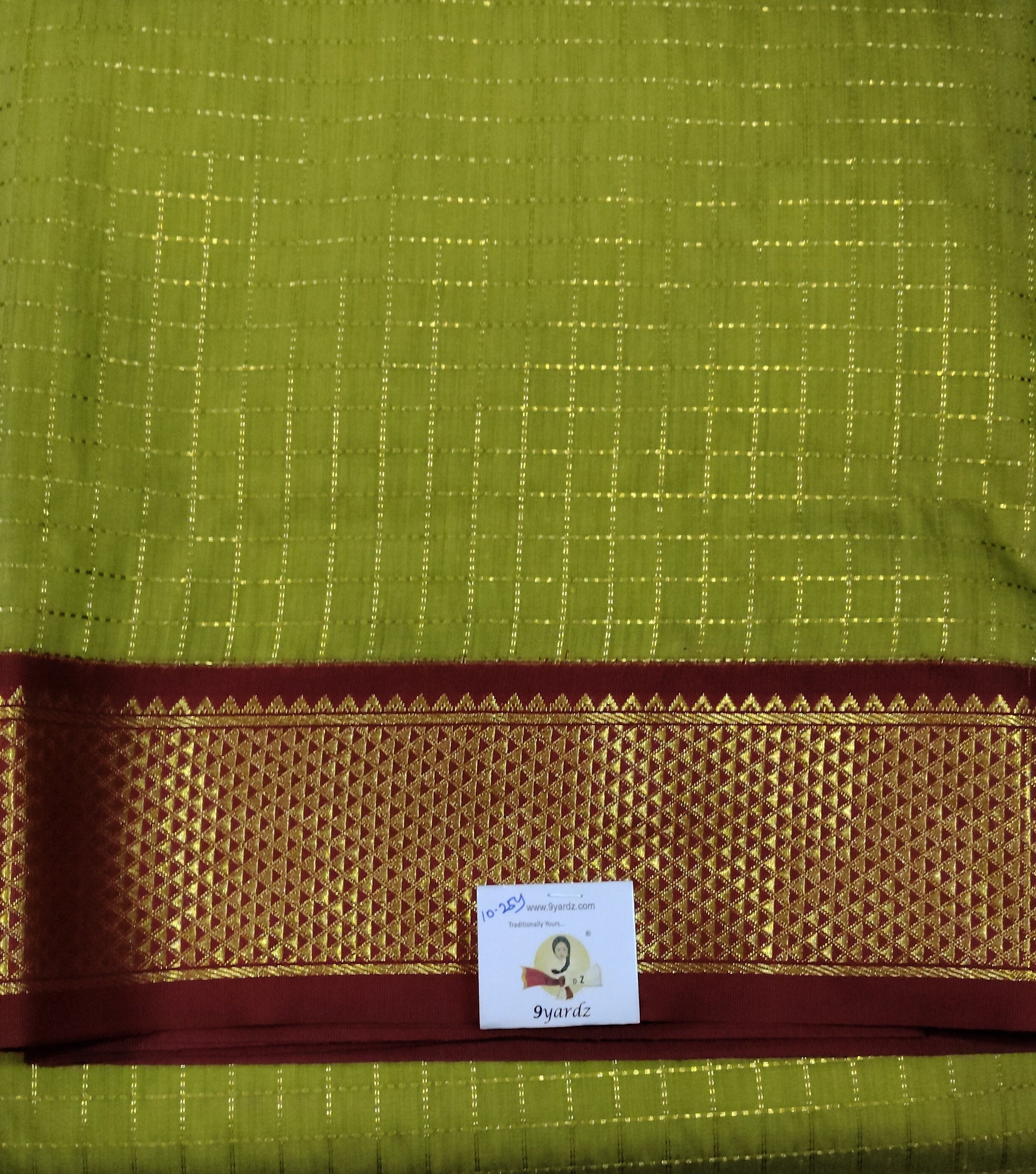 Akshaya cotton 10.25 yards madisar
