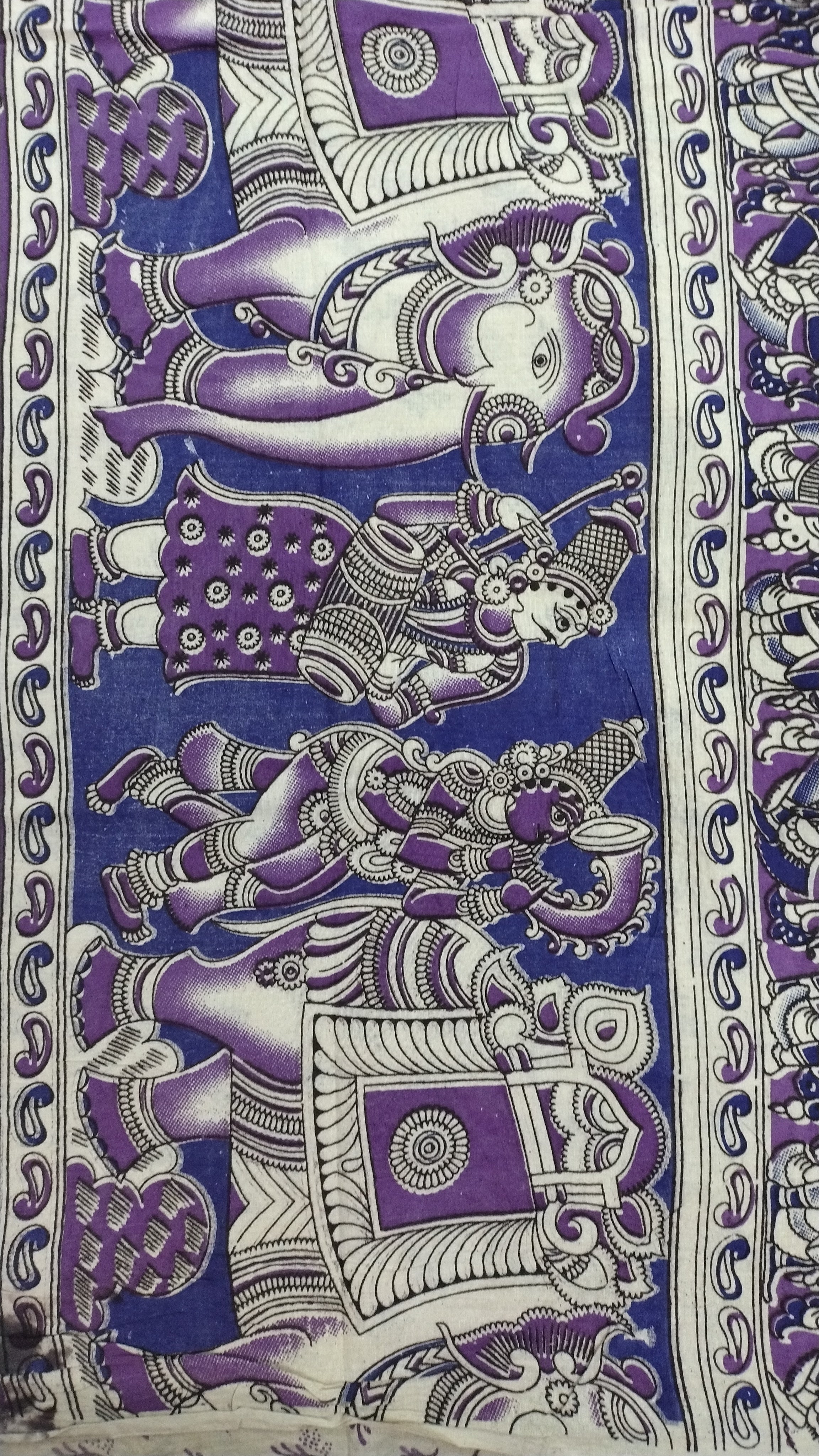 Kalamkari cotton 6yardz