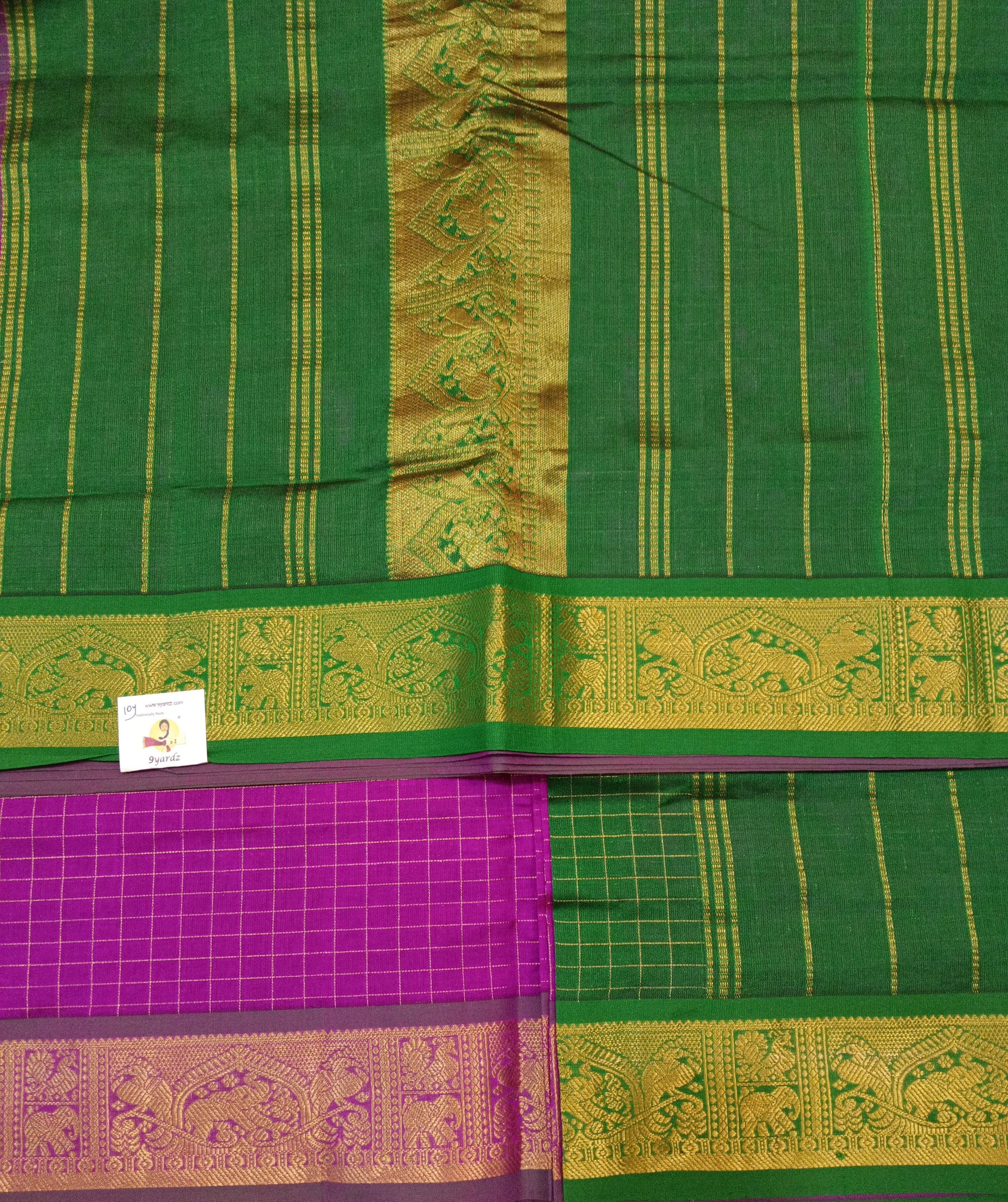 Semi Silk cotton Madisar 10yards