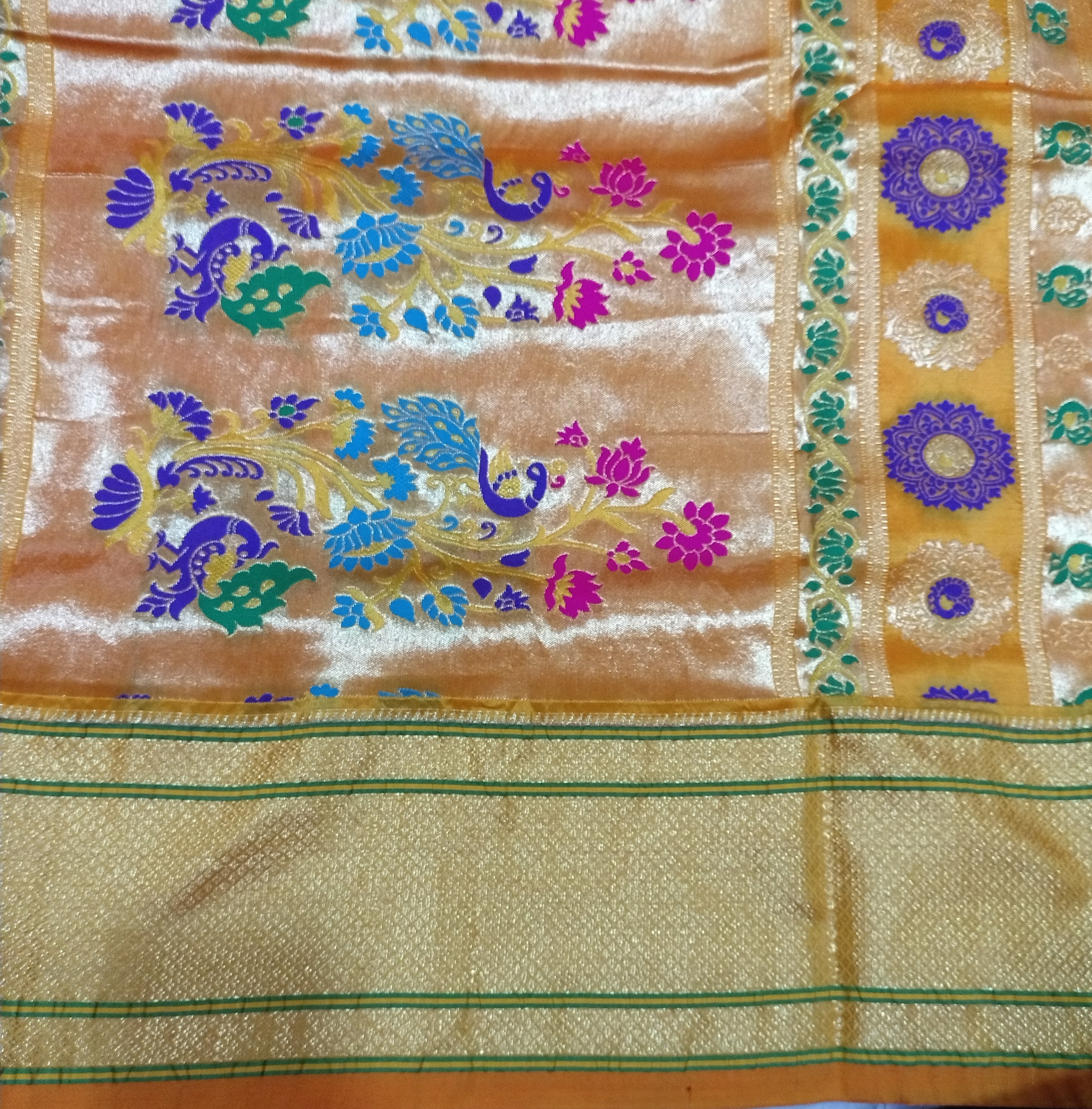 Paithani Art Silk Madisar