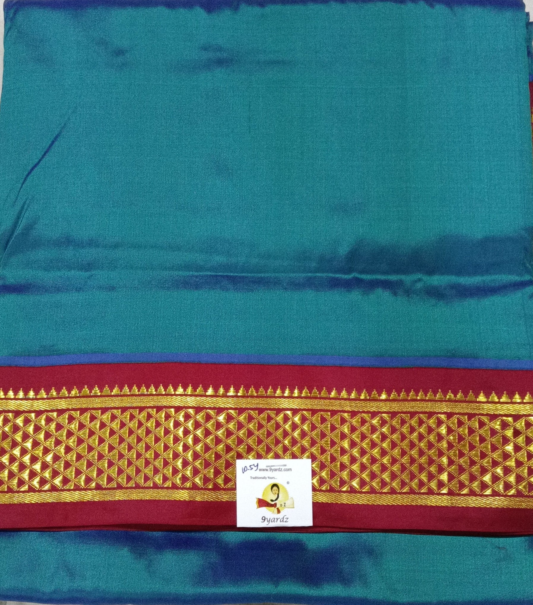 Pure silk madisar 10.5yards
