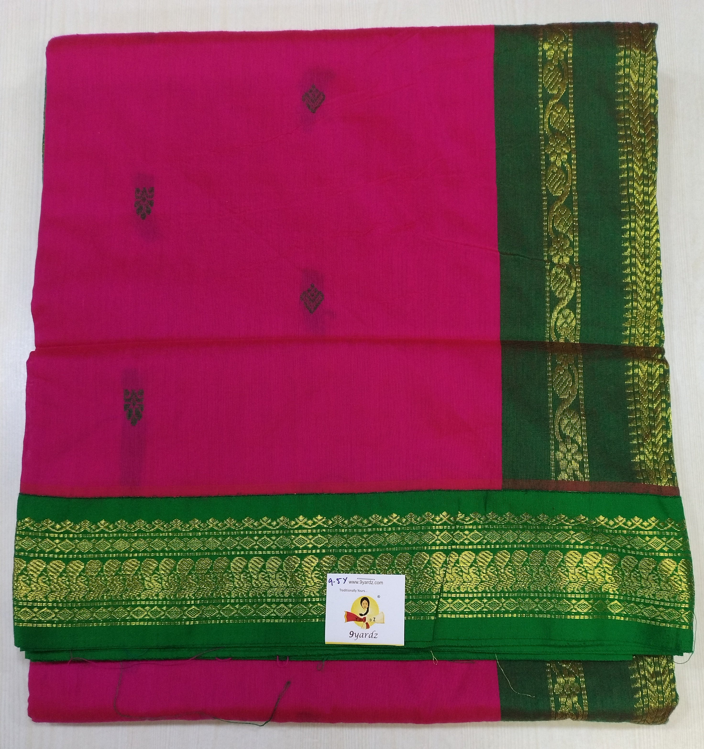 Kalyani Cotton  9.5 yardz