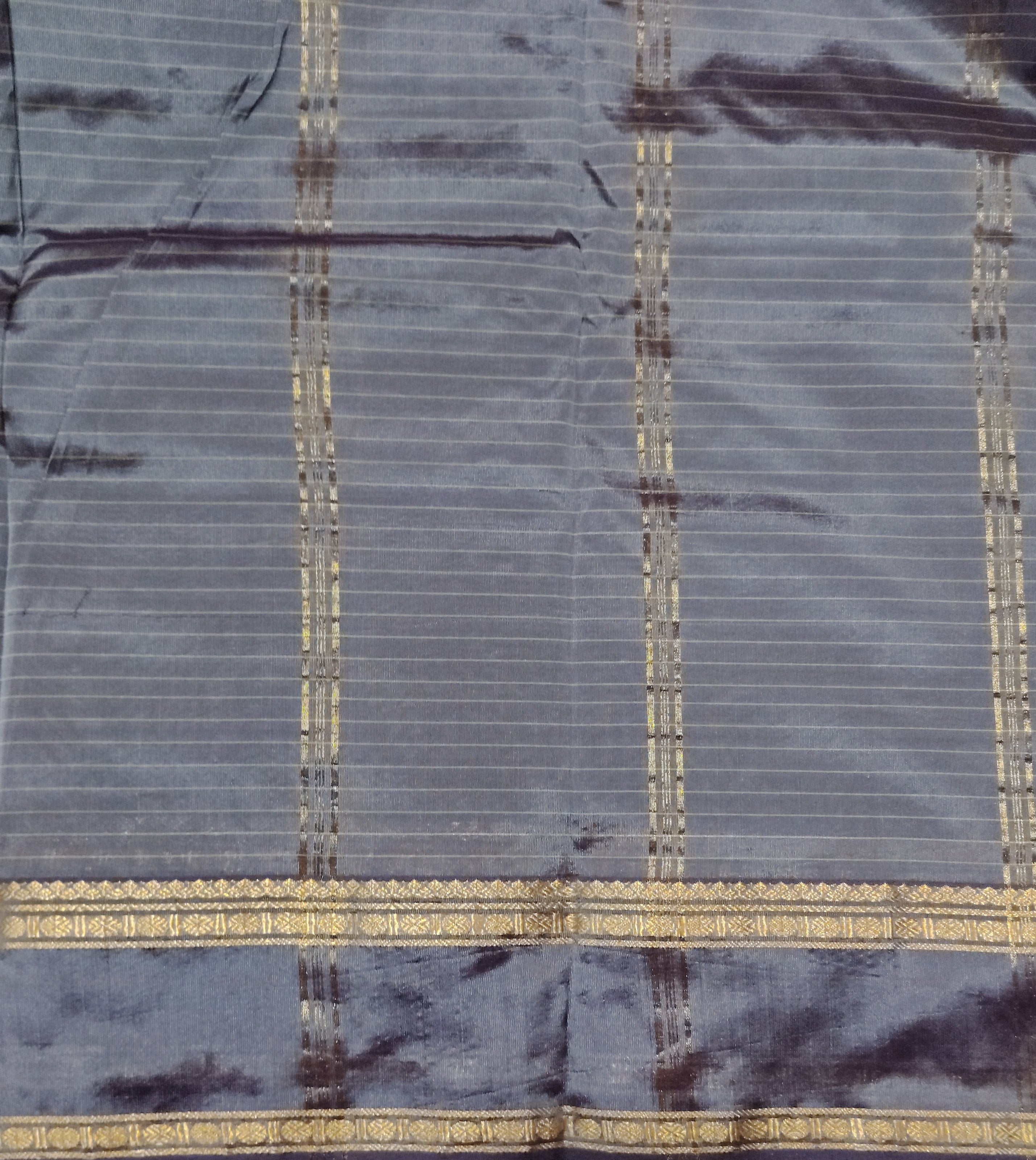 China silk checked 6Yards