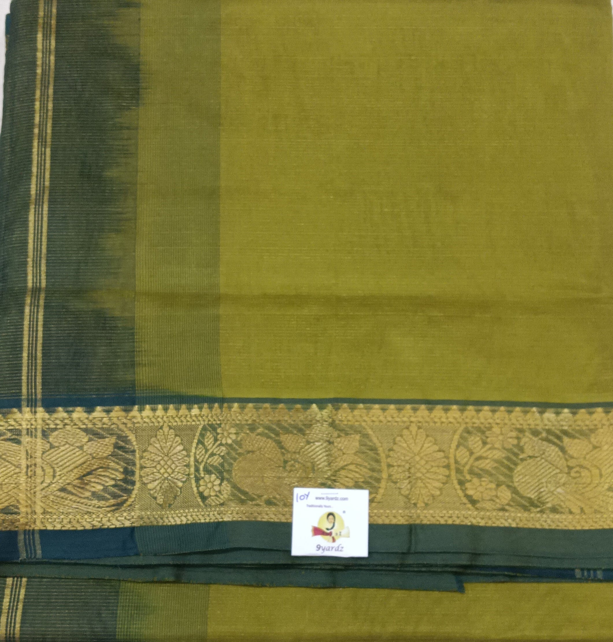 Pure silk cotton vairavoosi 10yards madisar