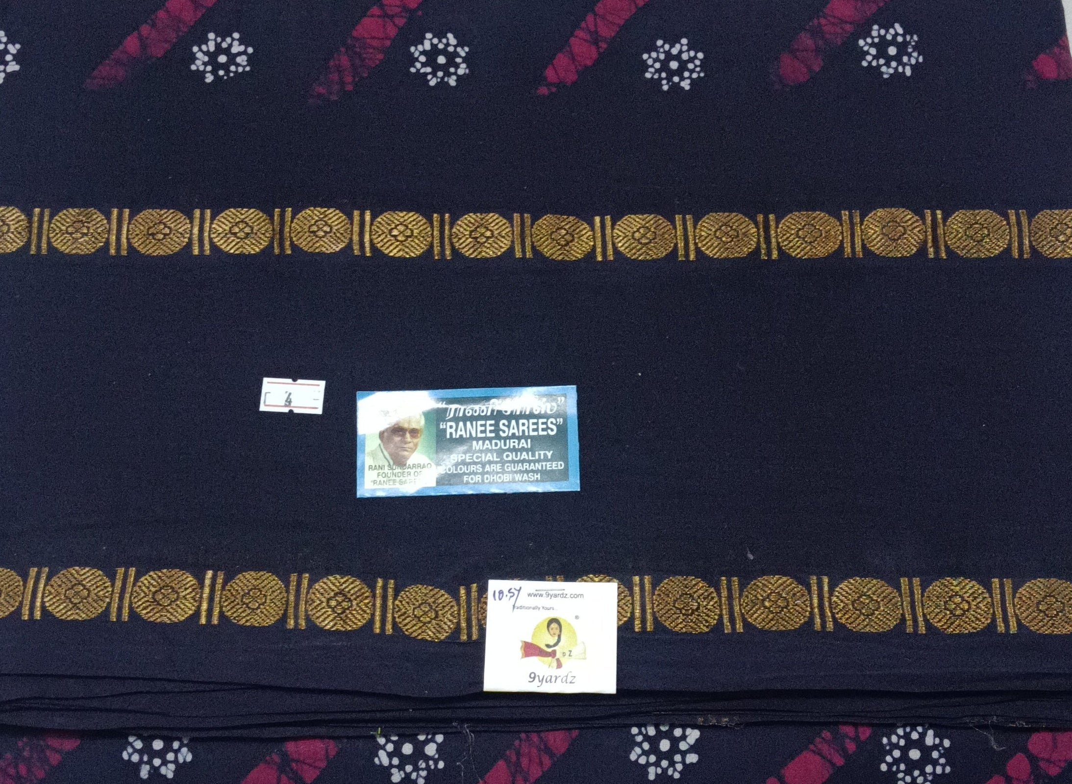 Ranee voyal saree 10.5yardz(9.5mtrs)