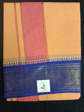 Load image into Gallery viewer, Cotton Colour  Dhothi 9*5