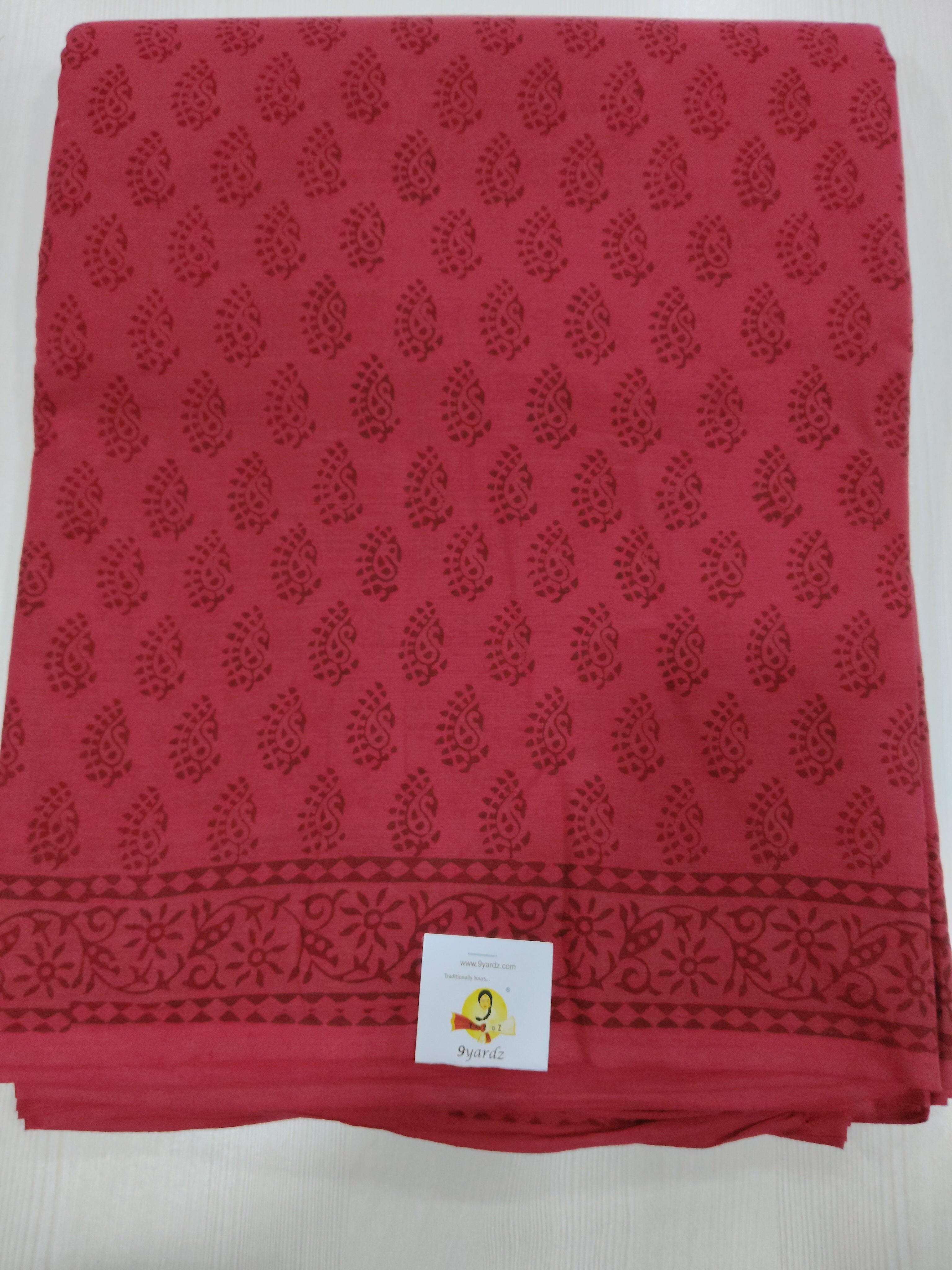 Baag/soft cotton Madisar 11 yards