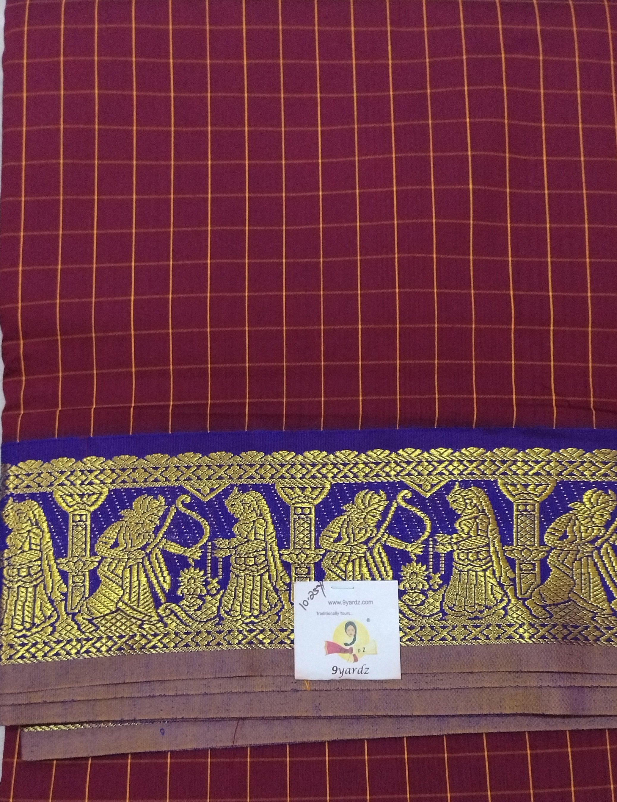 Akshaya cotton 10.25 yards madisar