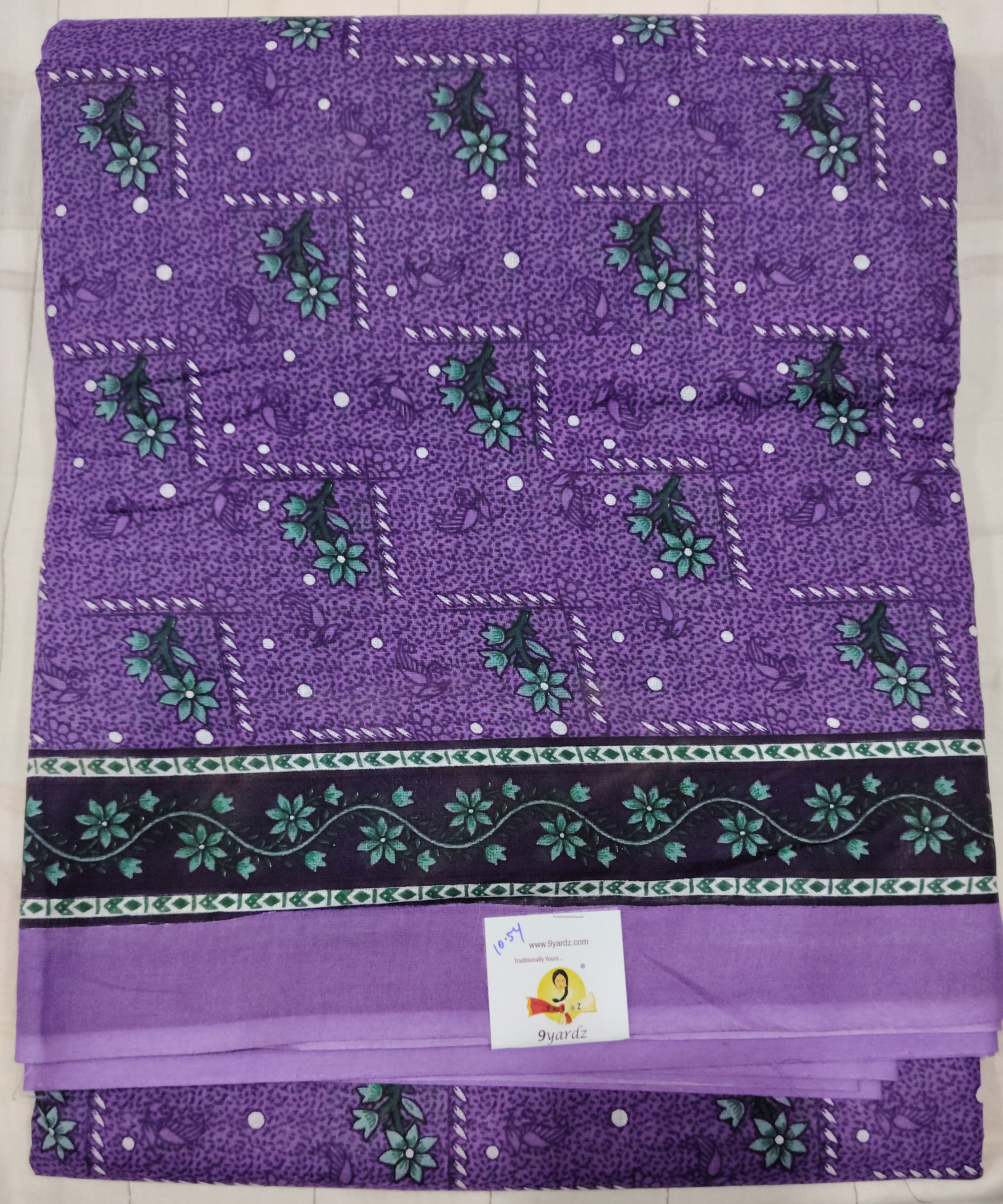 Erode cotton 10.5 yards Madisar