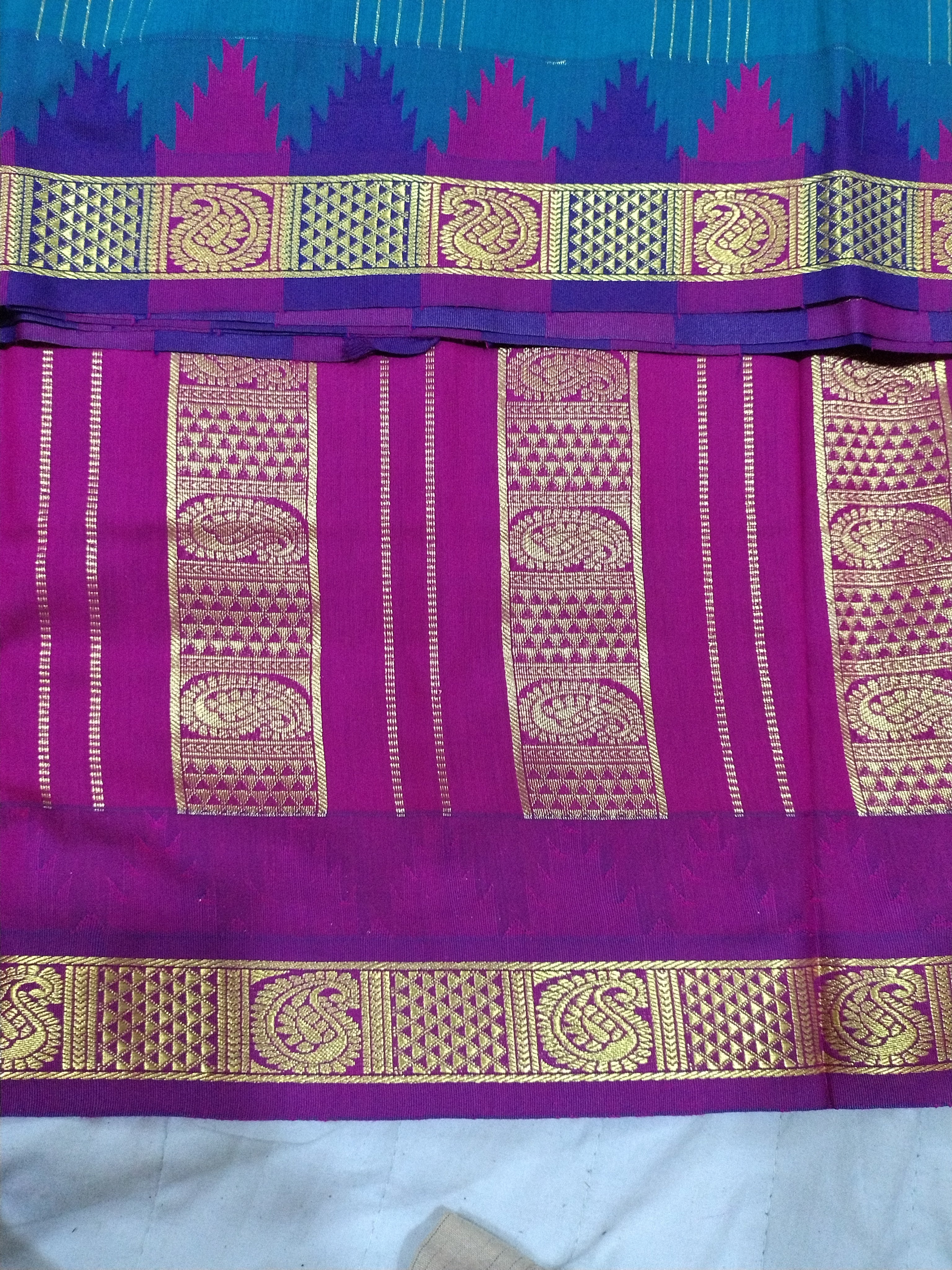 Akshaya cotton 10.25 yards madisar