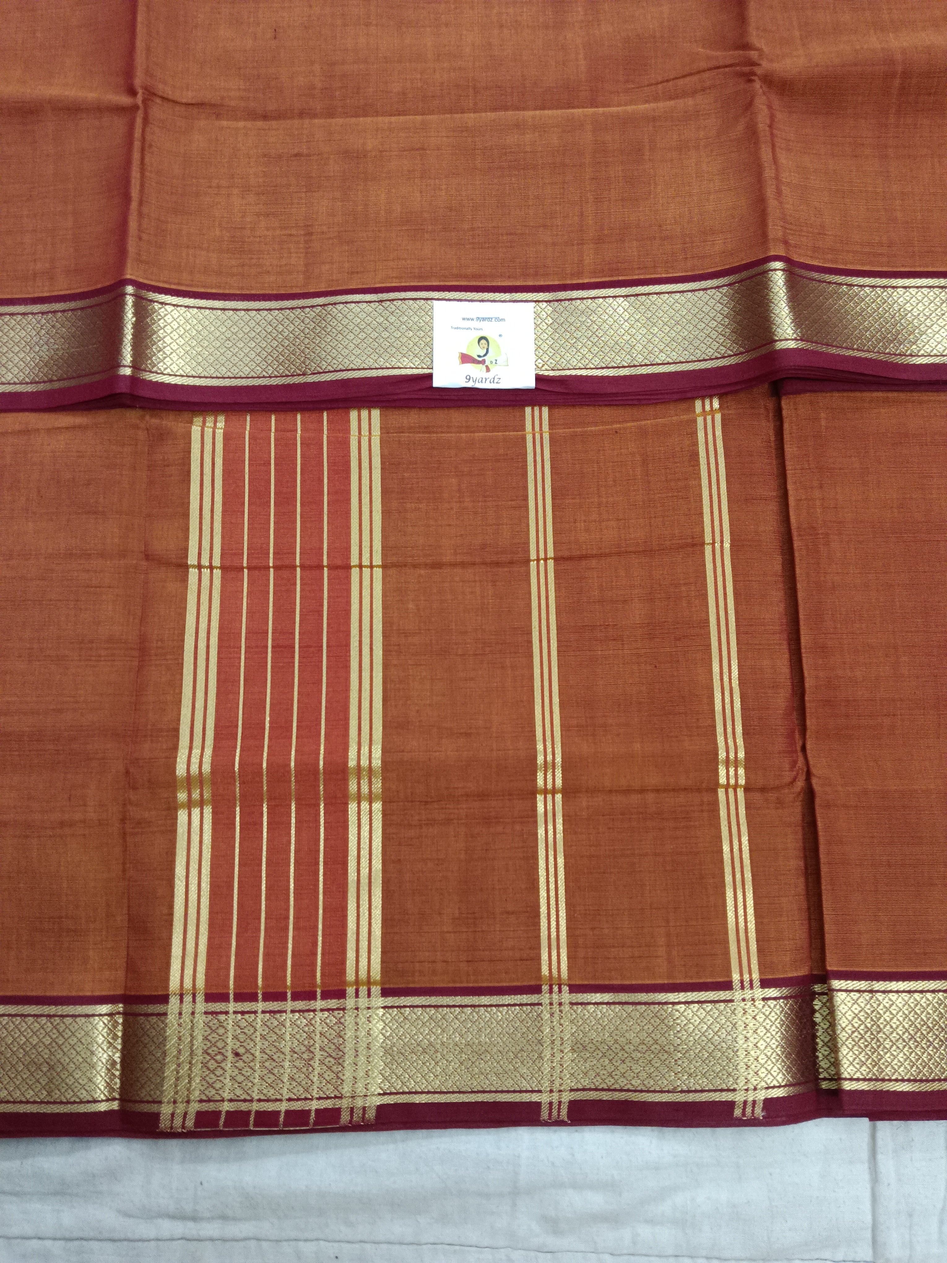 Devendra 60K border saree 10yards