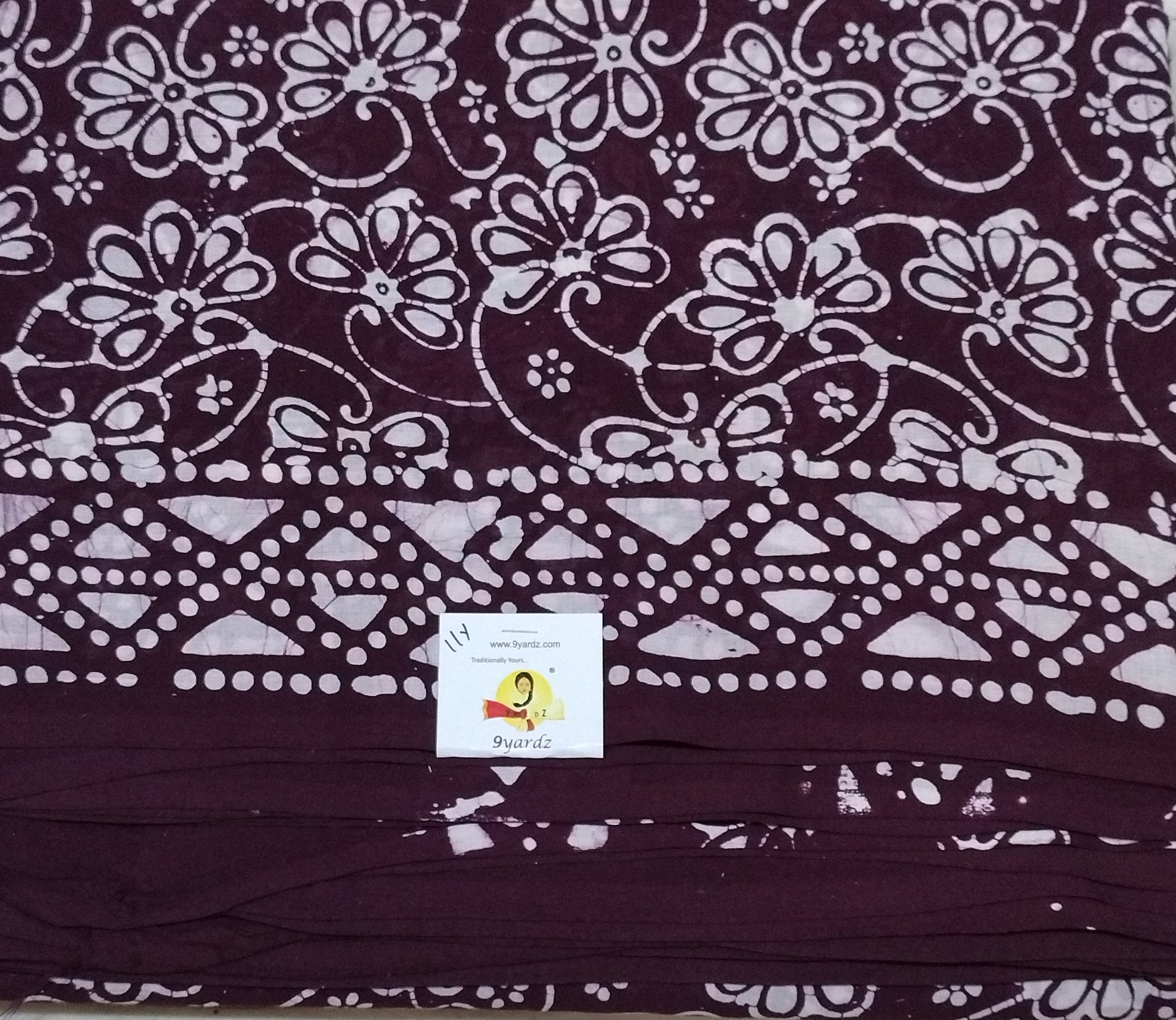 Bathik printed 11 yardz