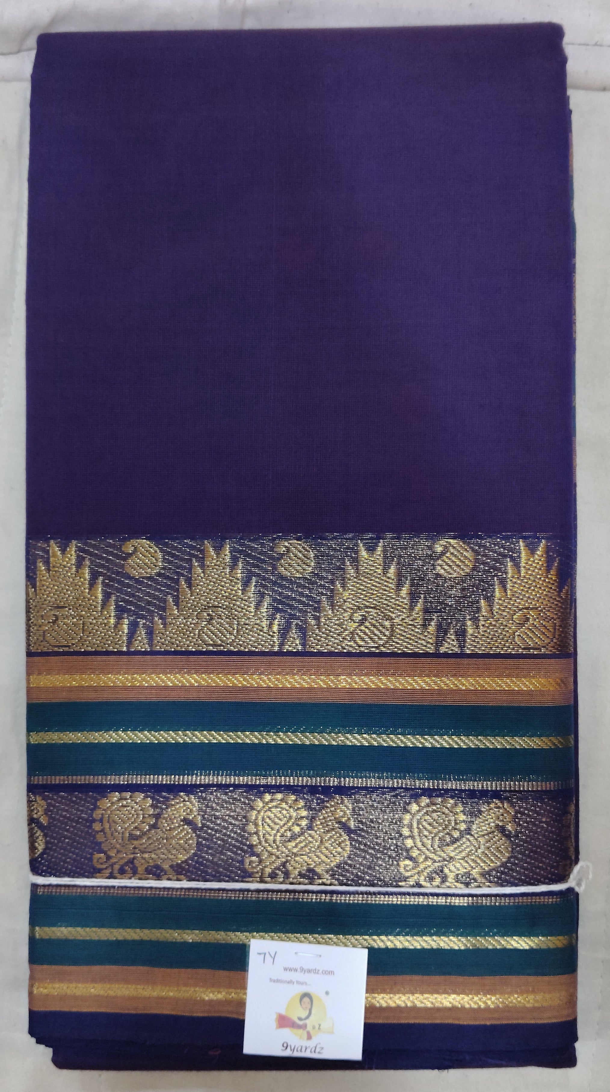 Chettinadu cotton 7yardz