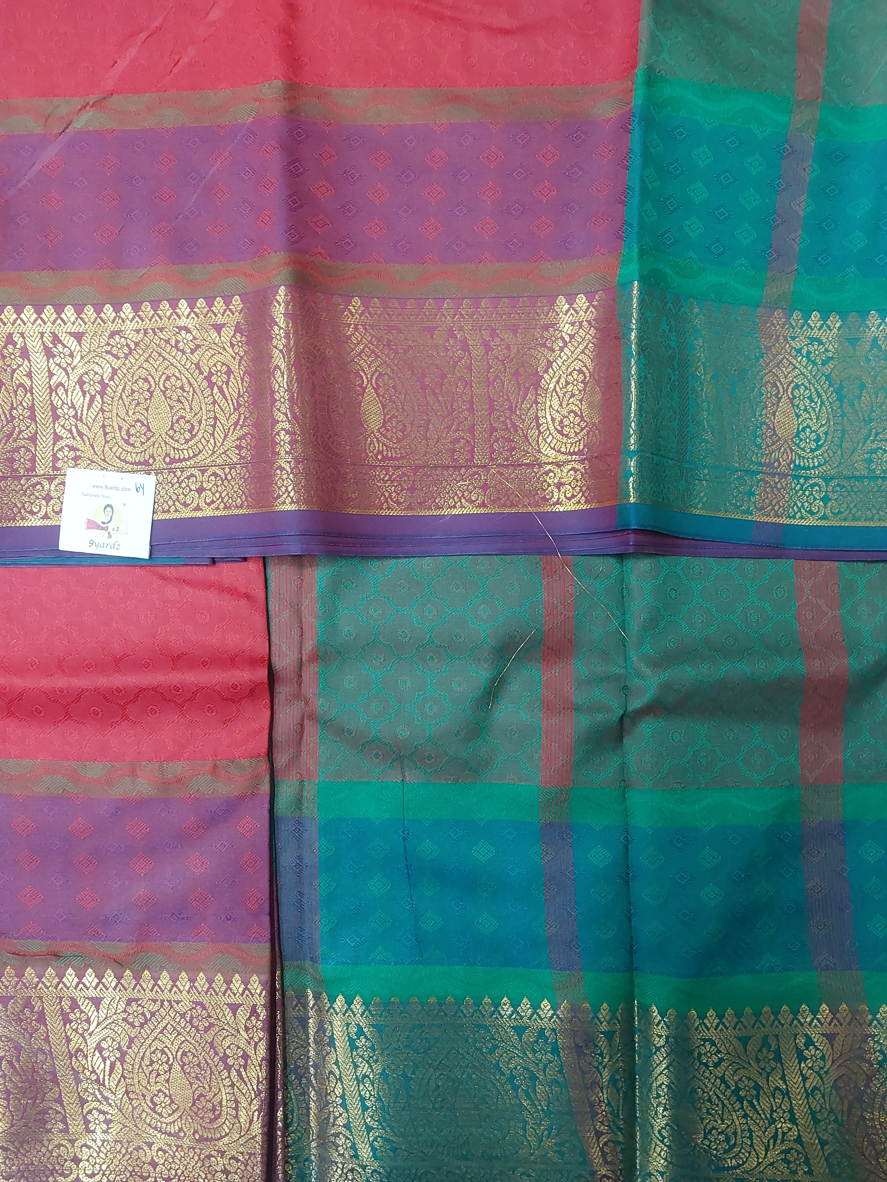 Rich poly Silk 6yardz