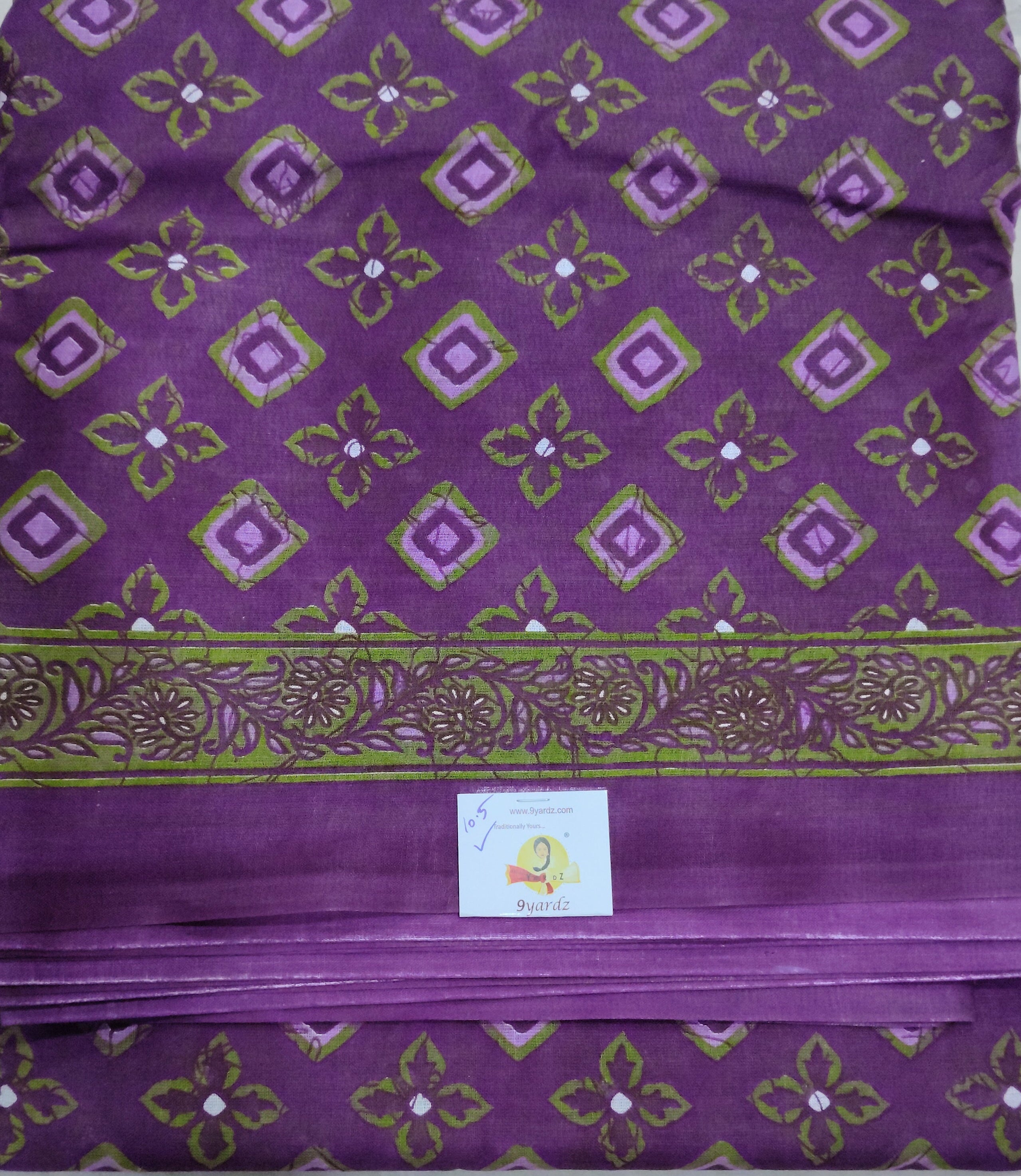 Erode cotton 10.5 yards Madisar