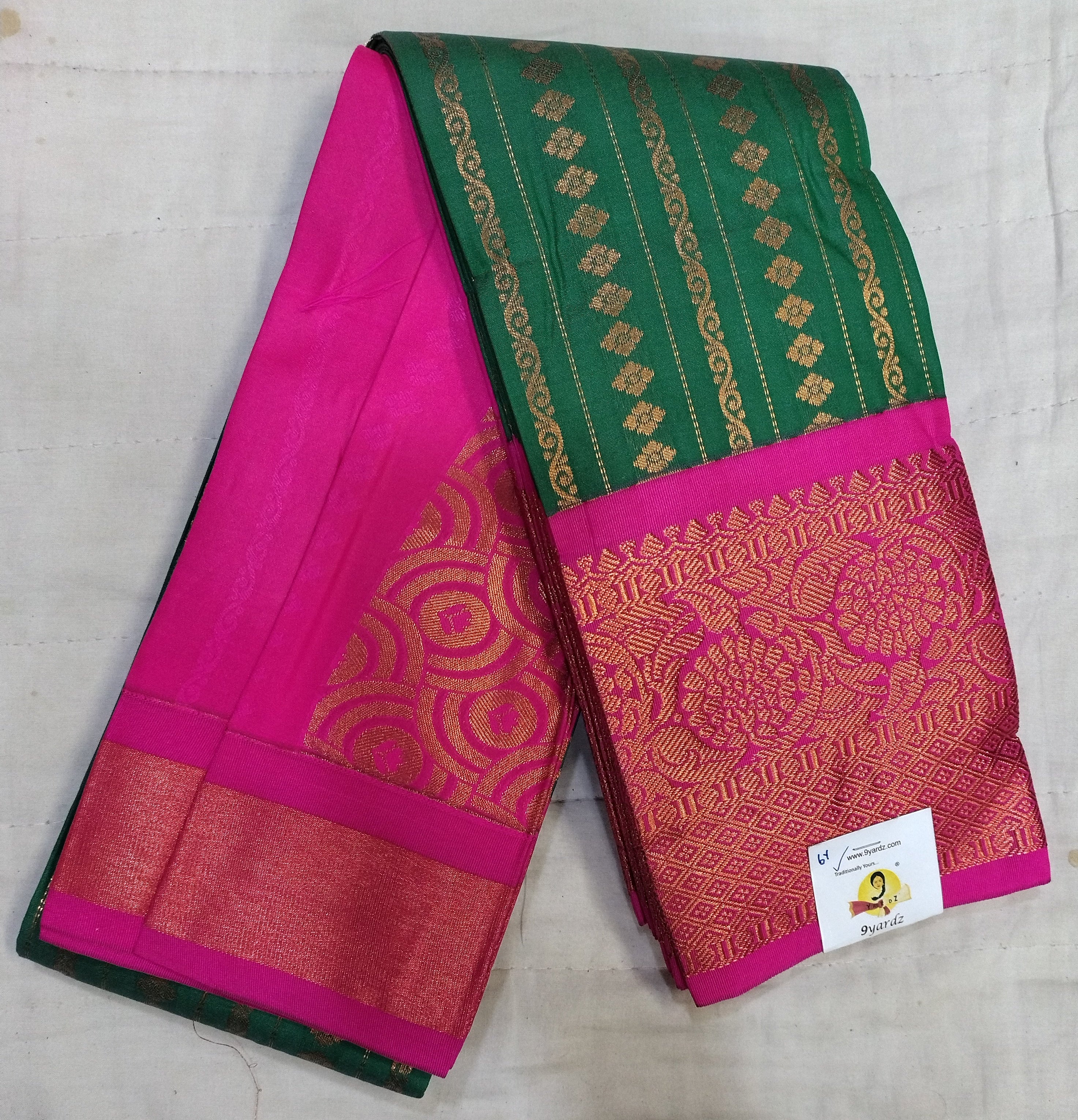 Art silk 6yardz sarees