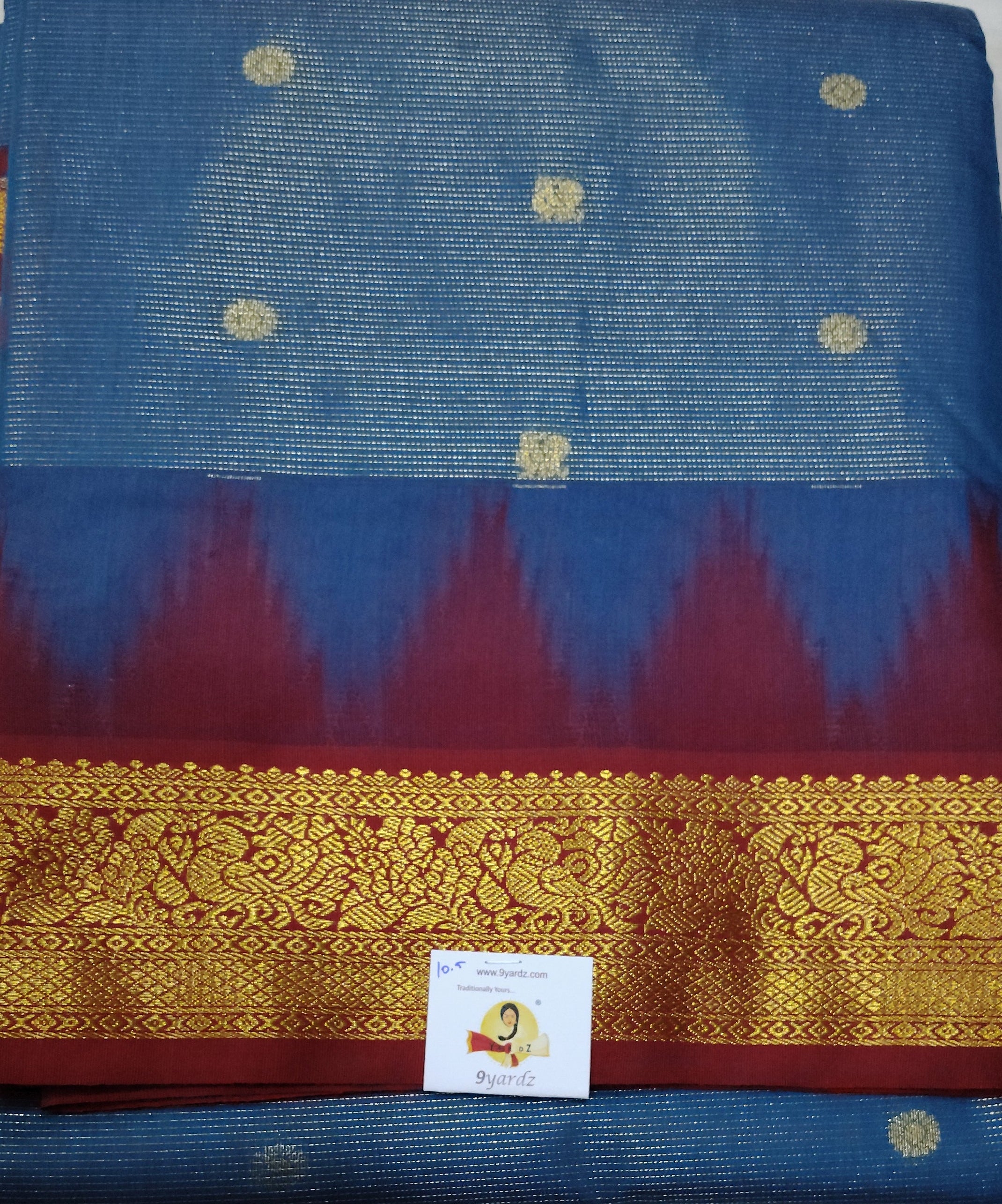 Akshaya cotton 10.25 yards madisar
