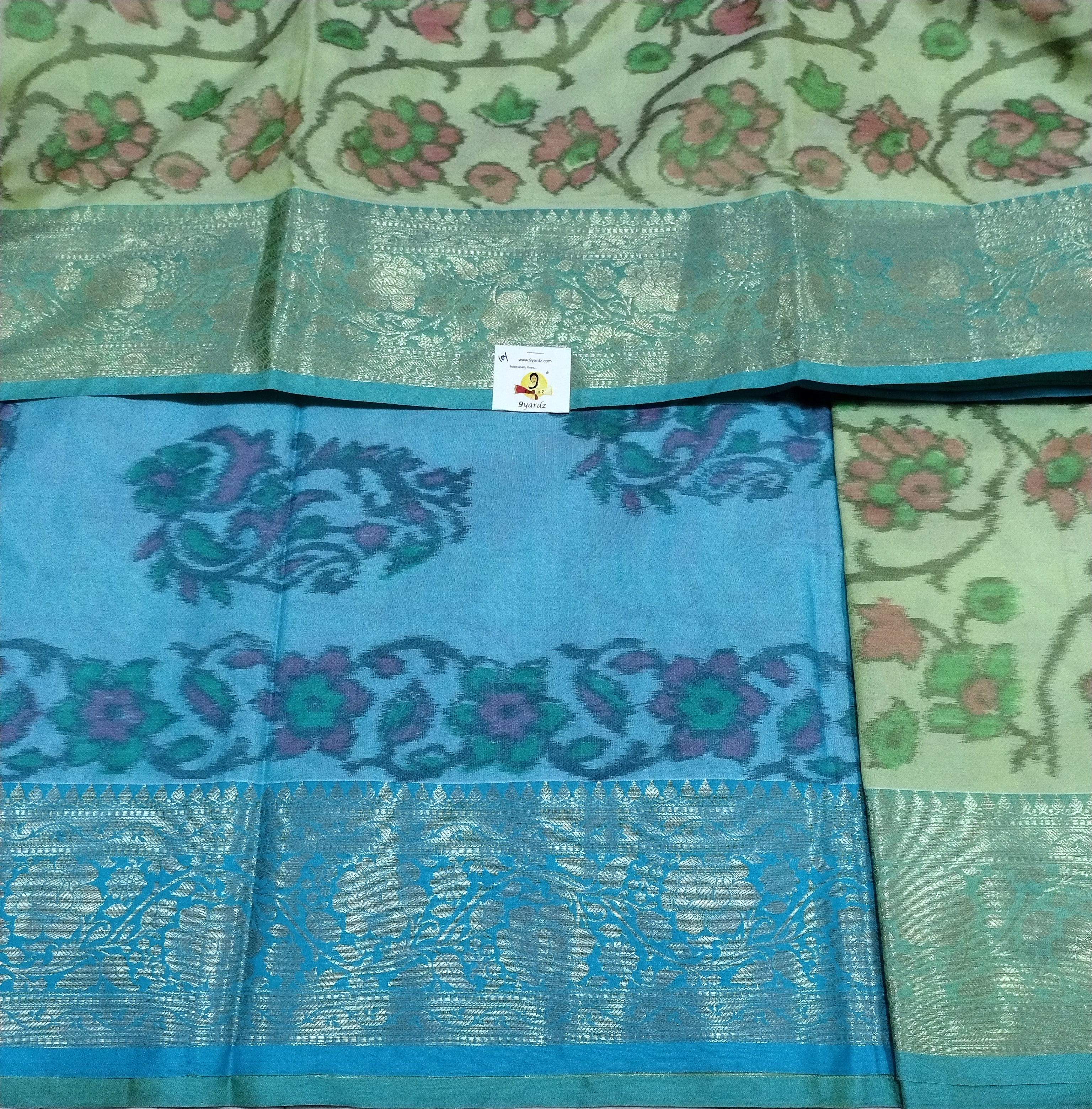 Ikkat semi silk madisar