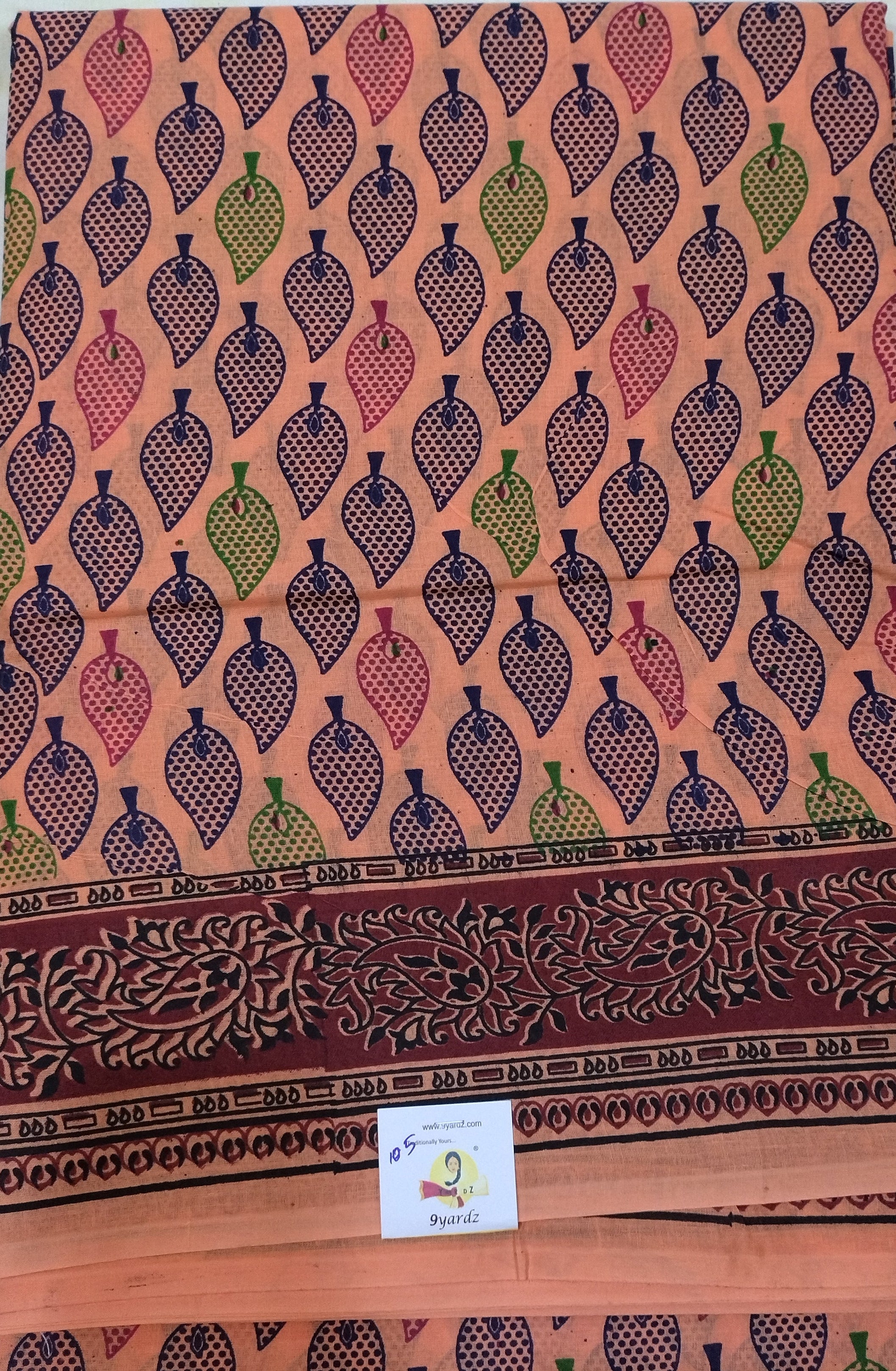 Erode cotton 10.5 yards Madisar