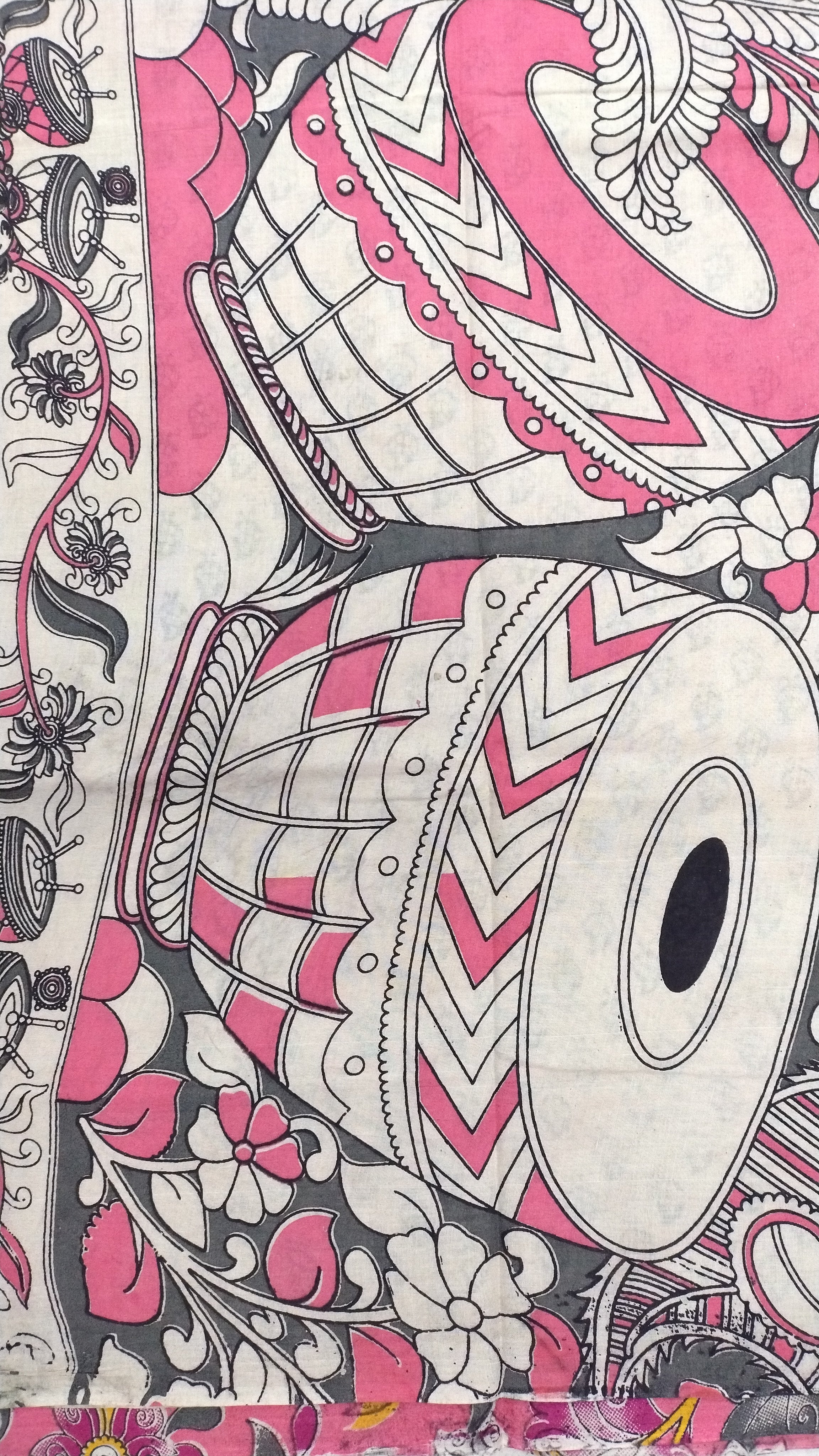 Kalamkari cotton 6yardz