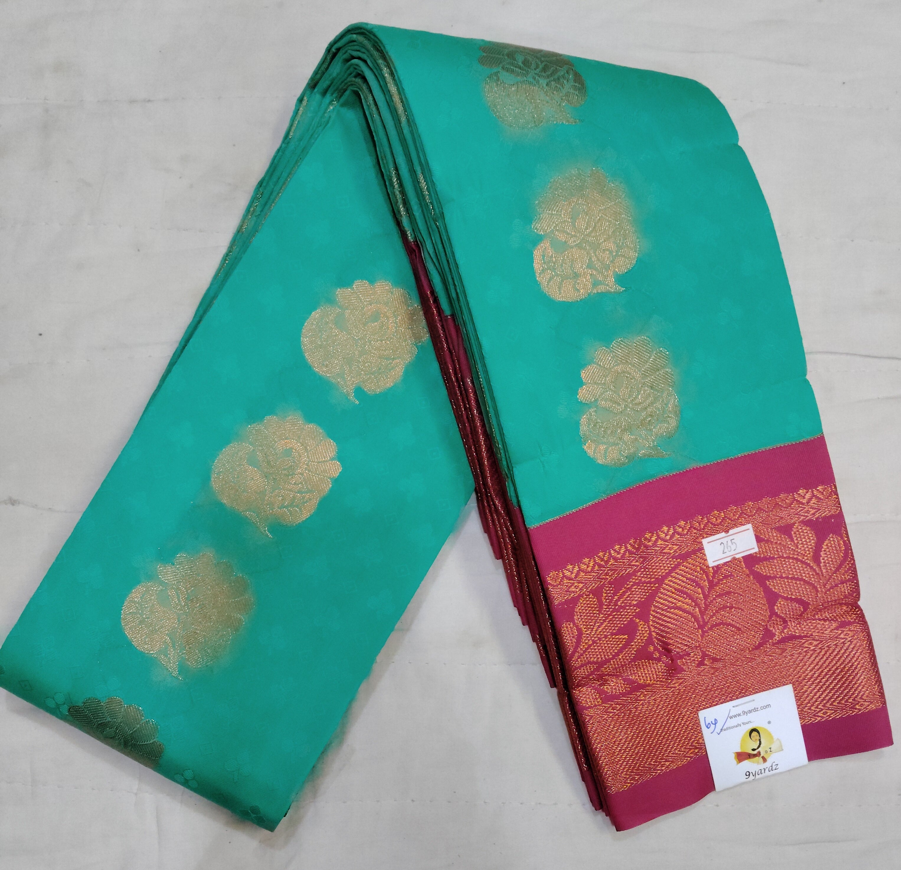 Art silk 6yardz sarees