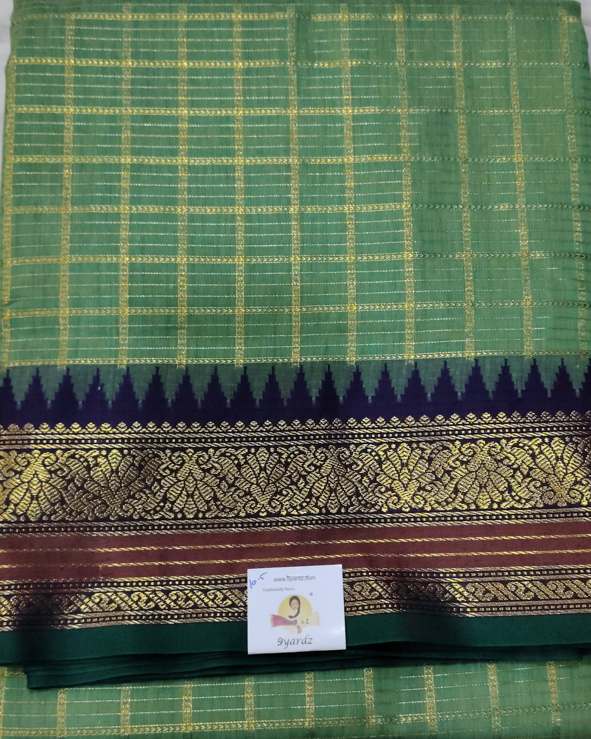 Akshaya cotton 10.25 yards madisar