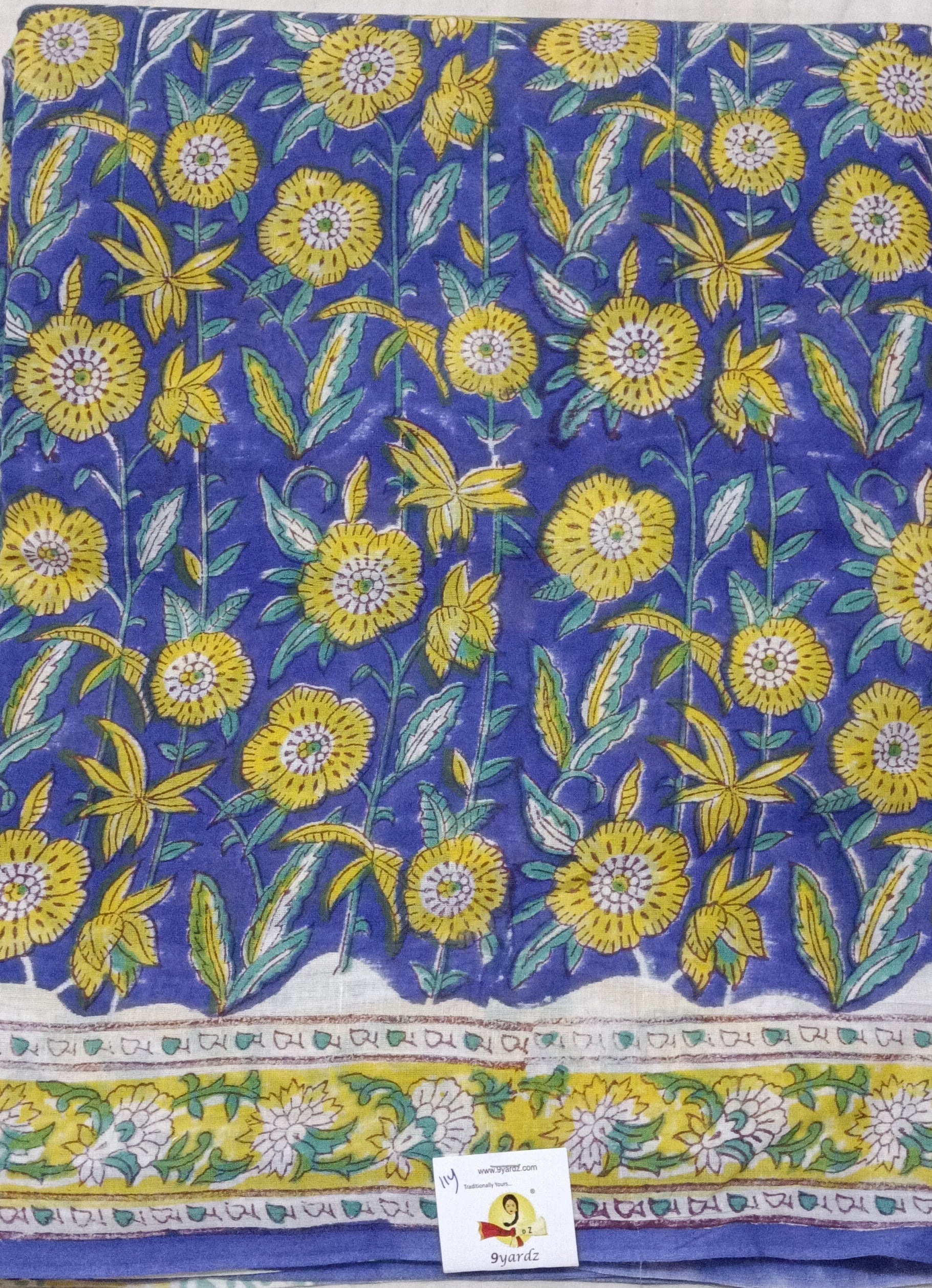 Baag/soft cotton Madisar 11 yards