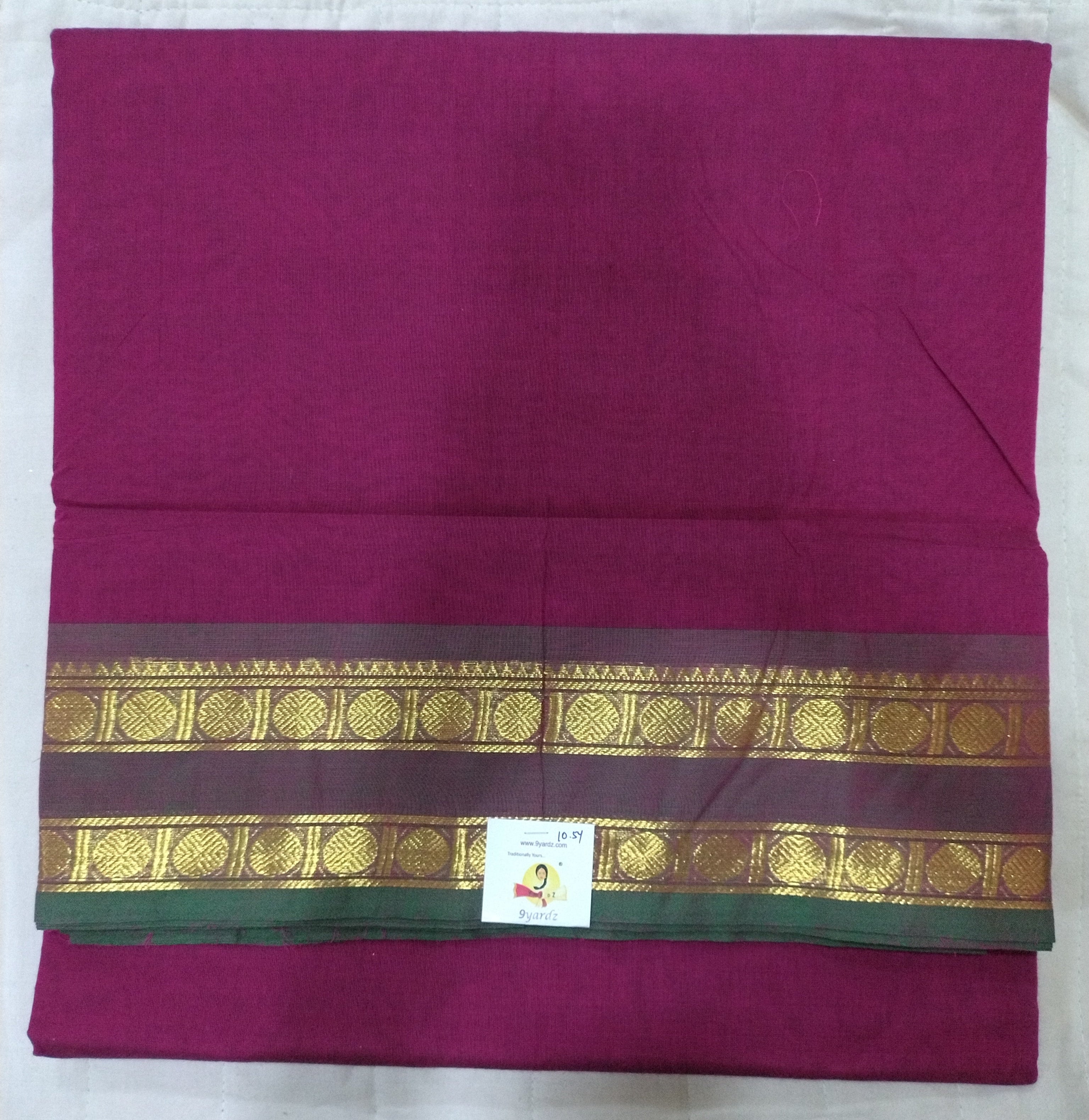 Chettinadu / Karaikudi cotton 10.5yards madisar