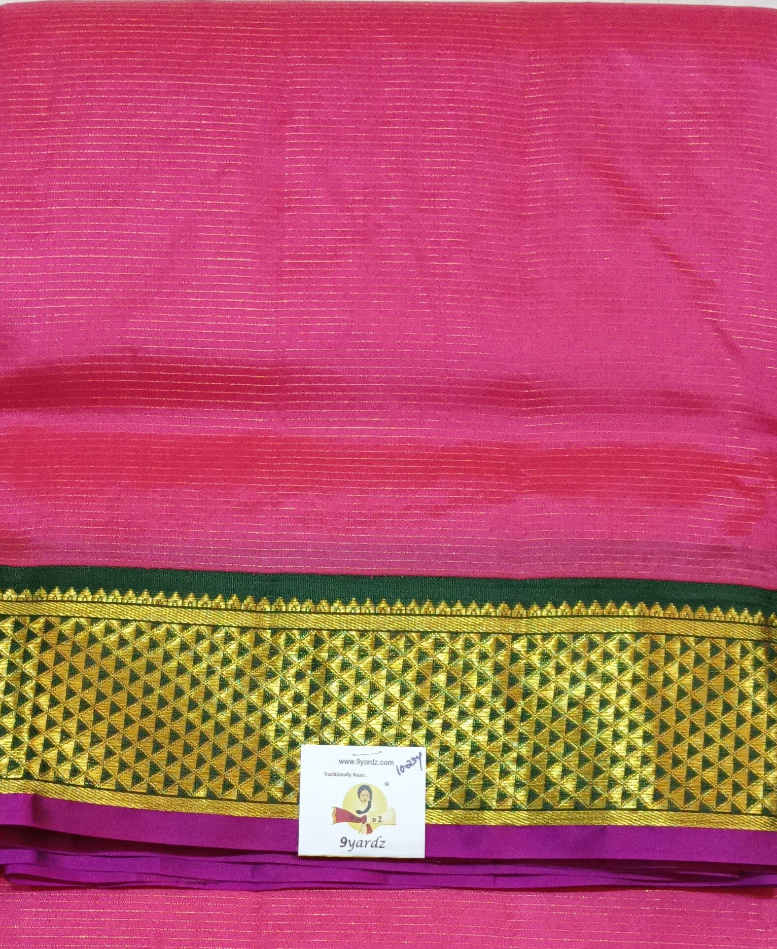 Pure silk 10.25yardz