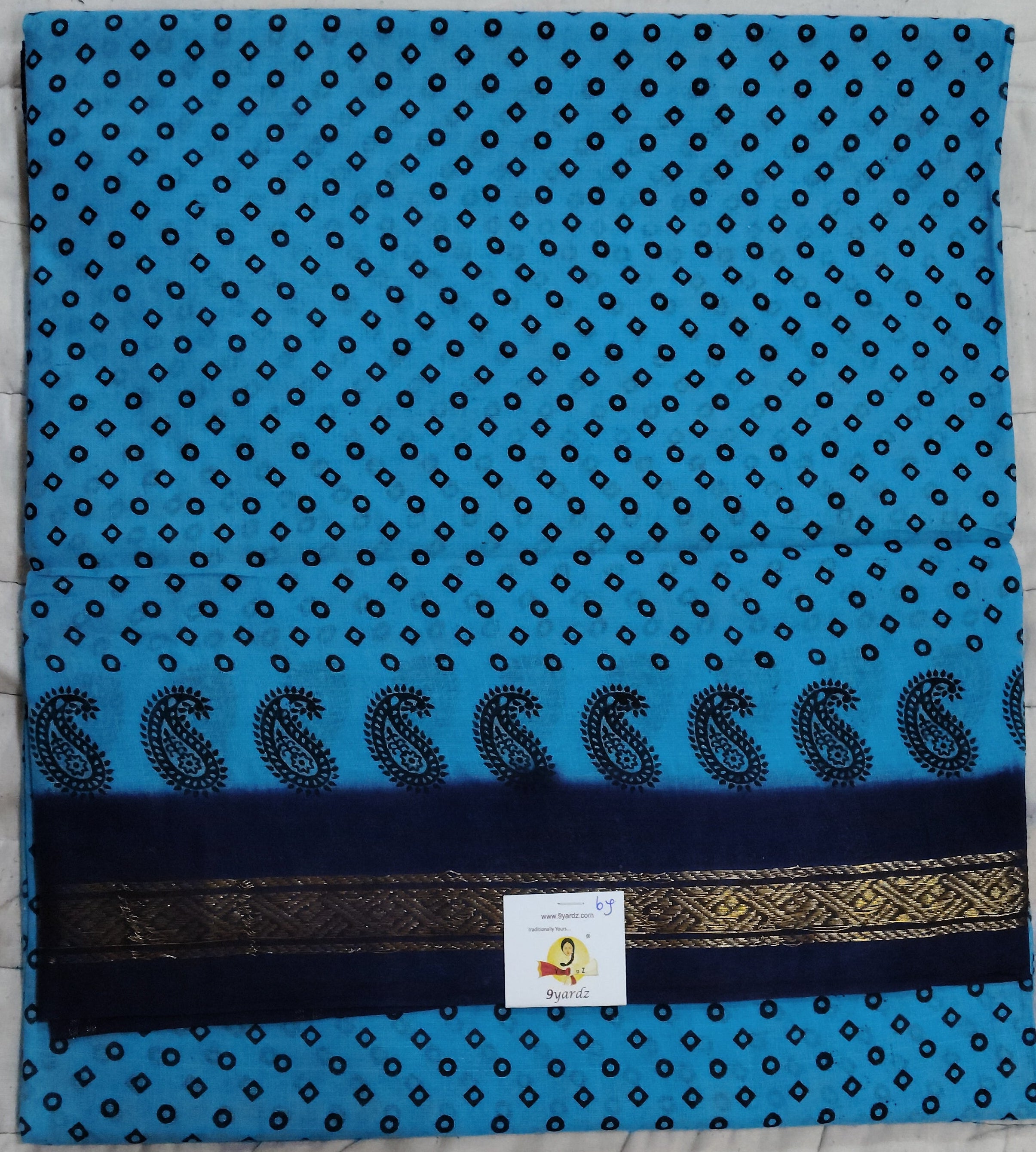 Sungudi cotton 6 yards